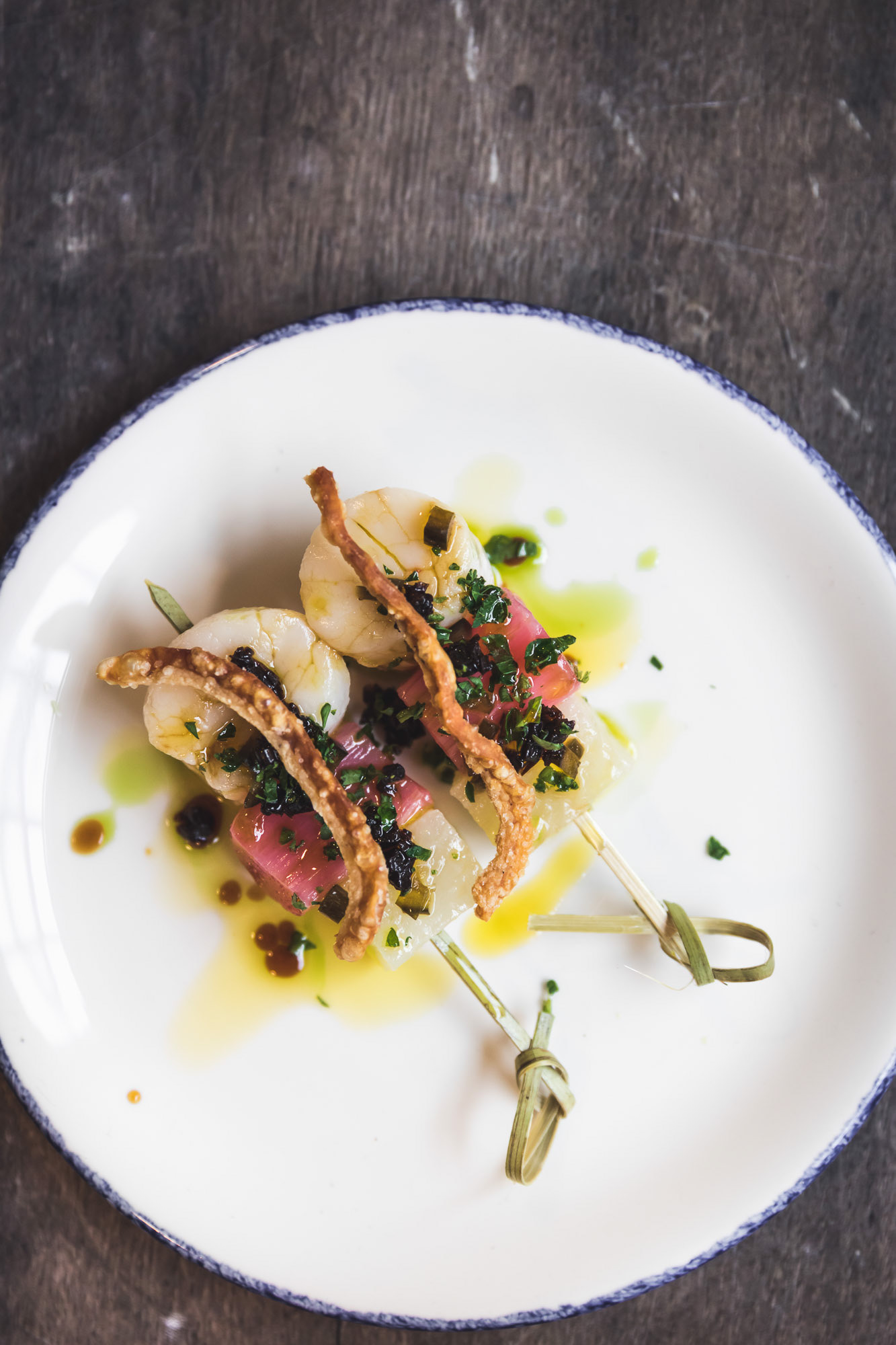 restaurant photo scallop  starter 