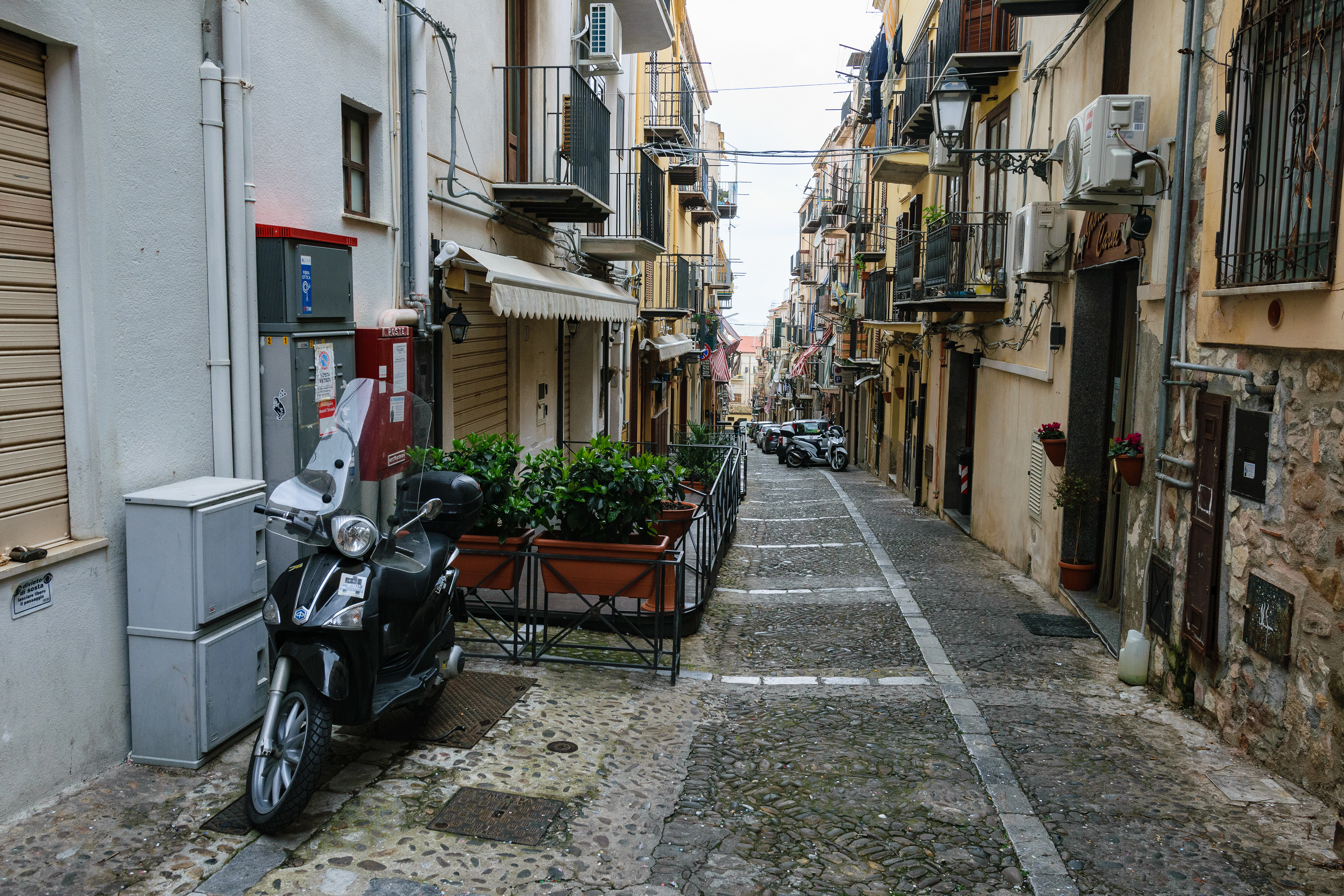 Cefalu old town, Sicily, Italy