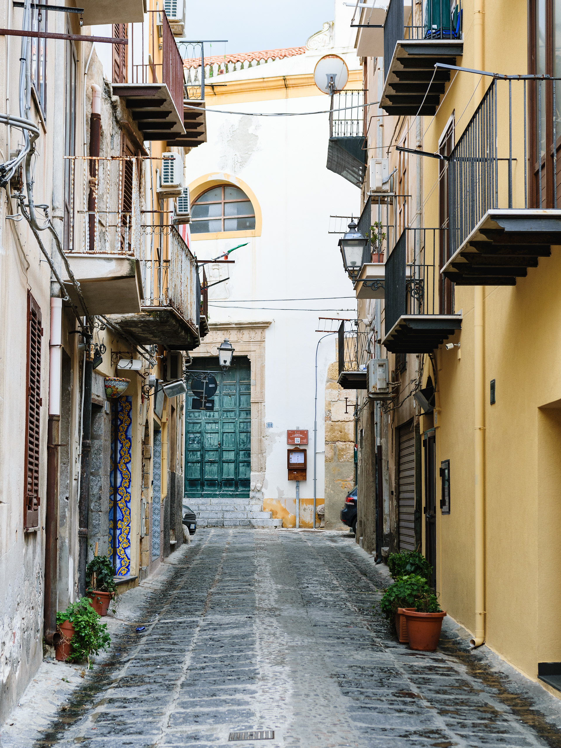 Cefalu old town, Sicily, Italy