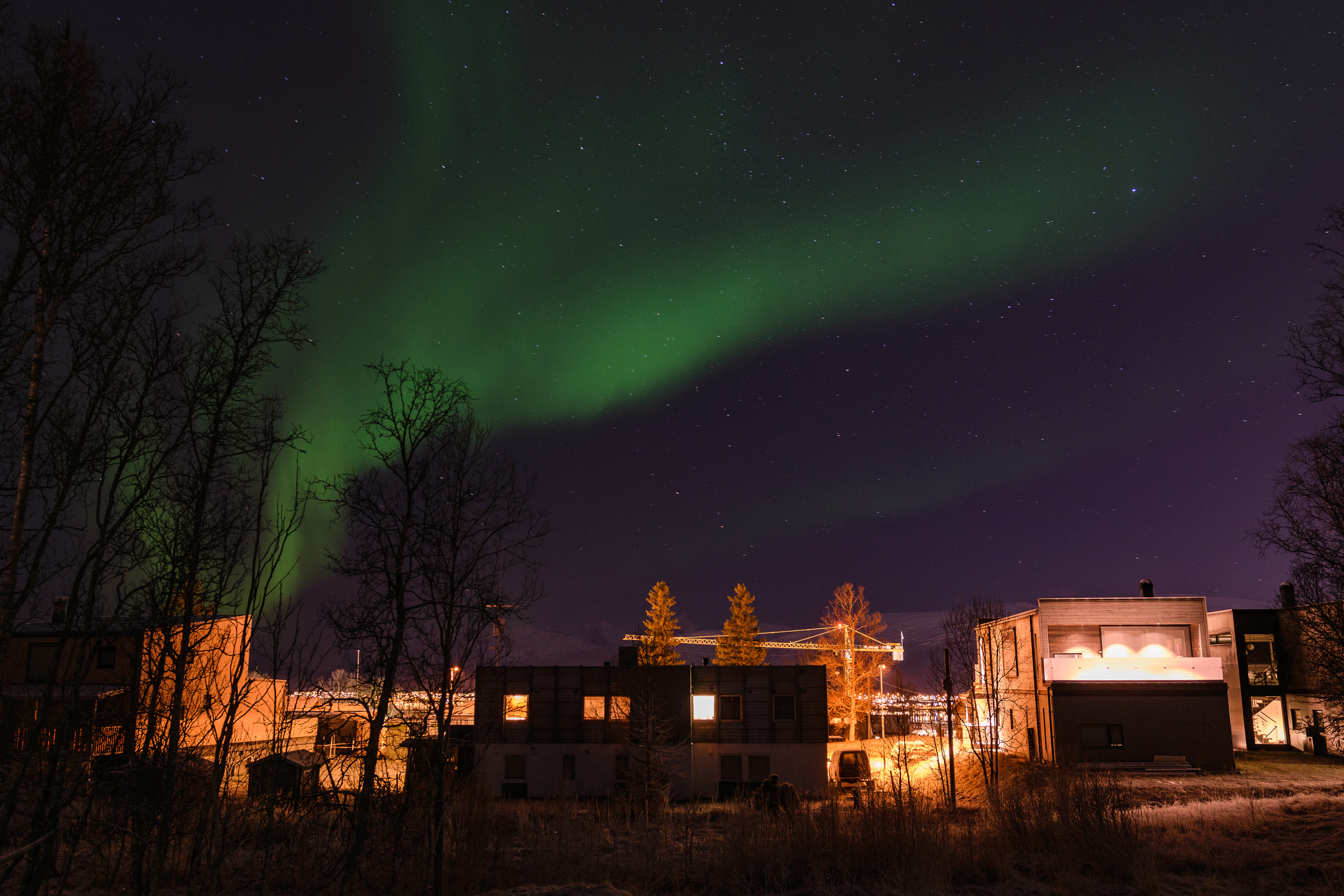 Northern lights in Tromso, Norway