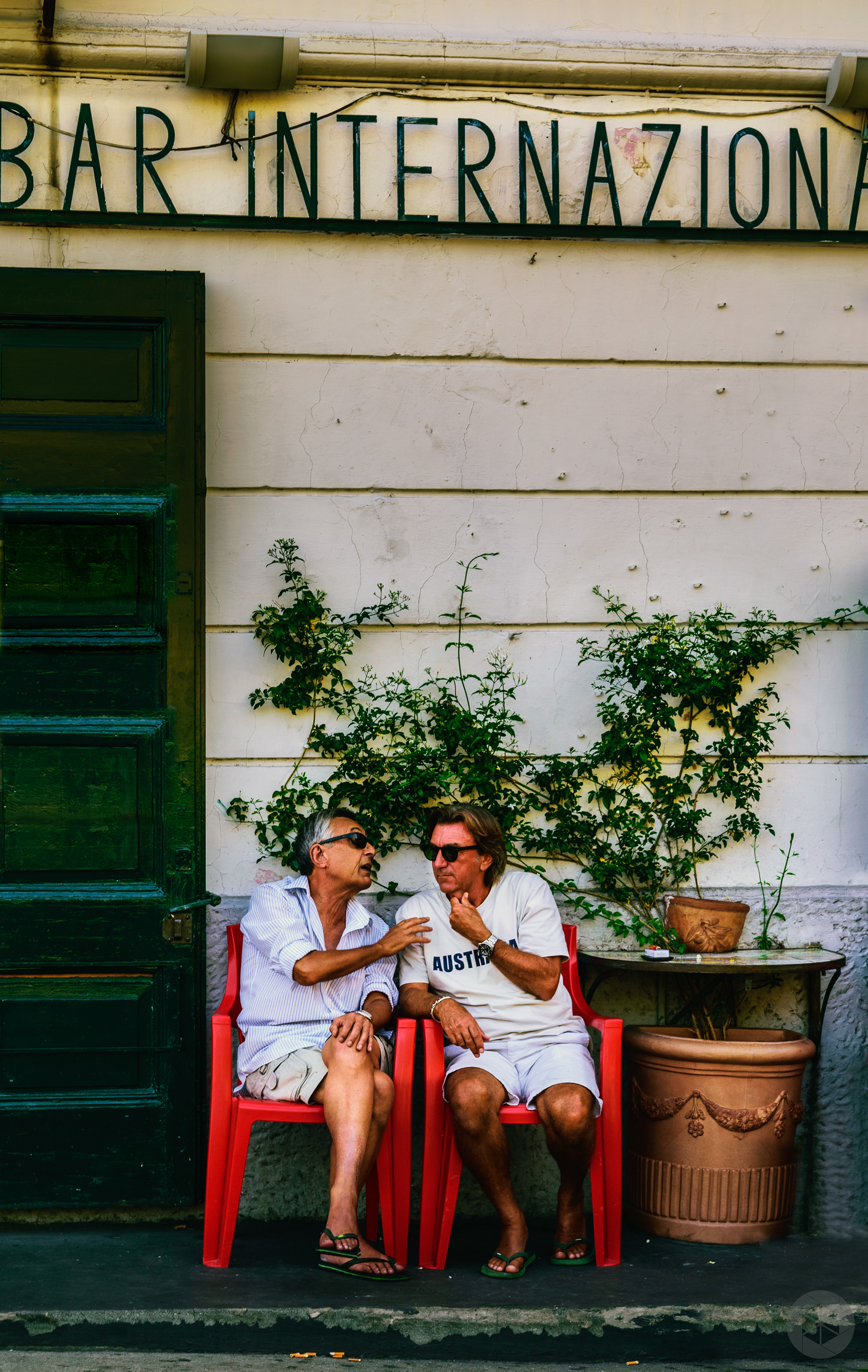 Bar Internazional in Positano, Italy. Amalfi coast.
