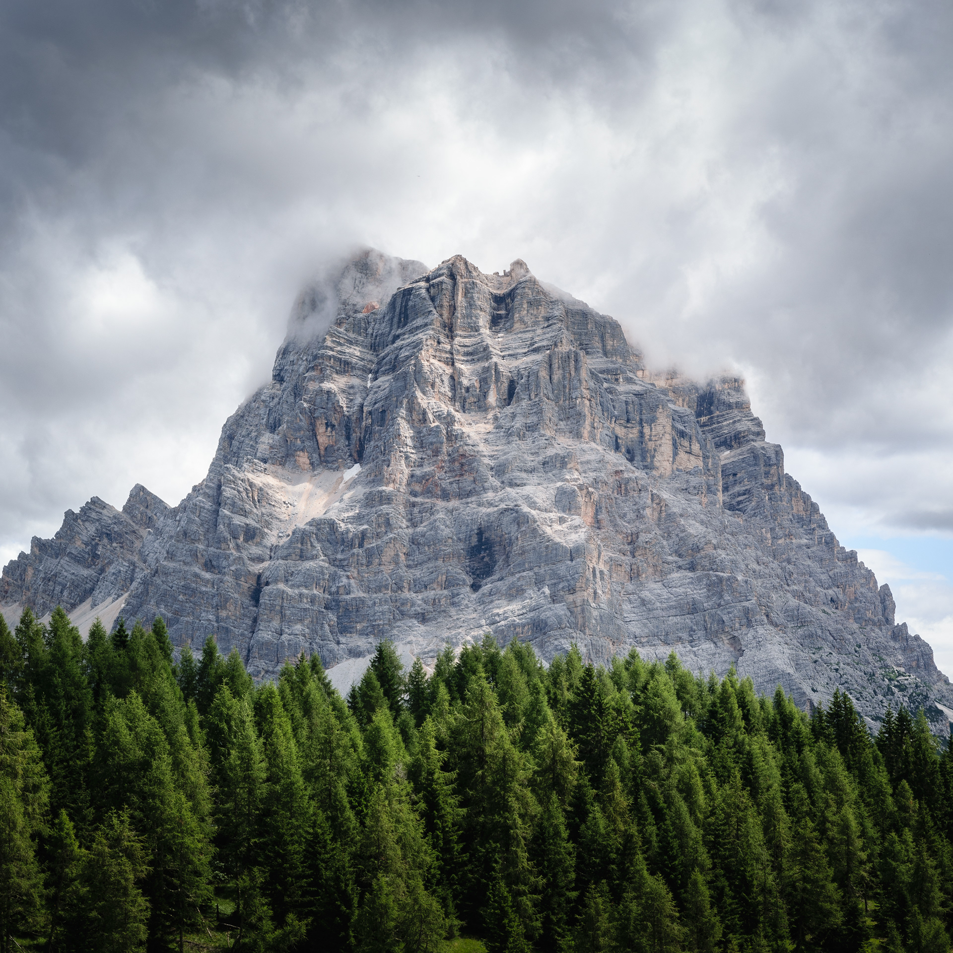 Dolomite Alps in Italy - Monte Civetta