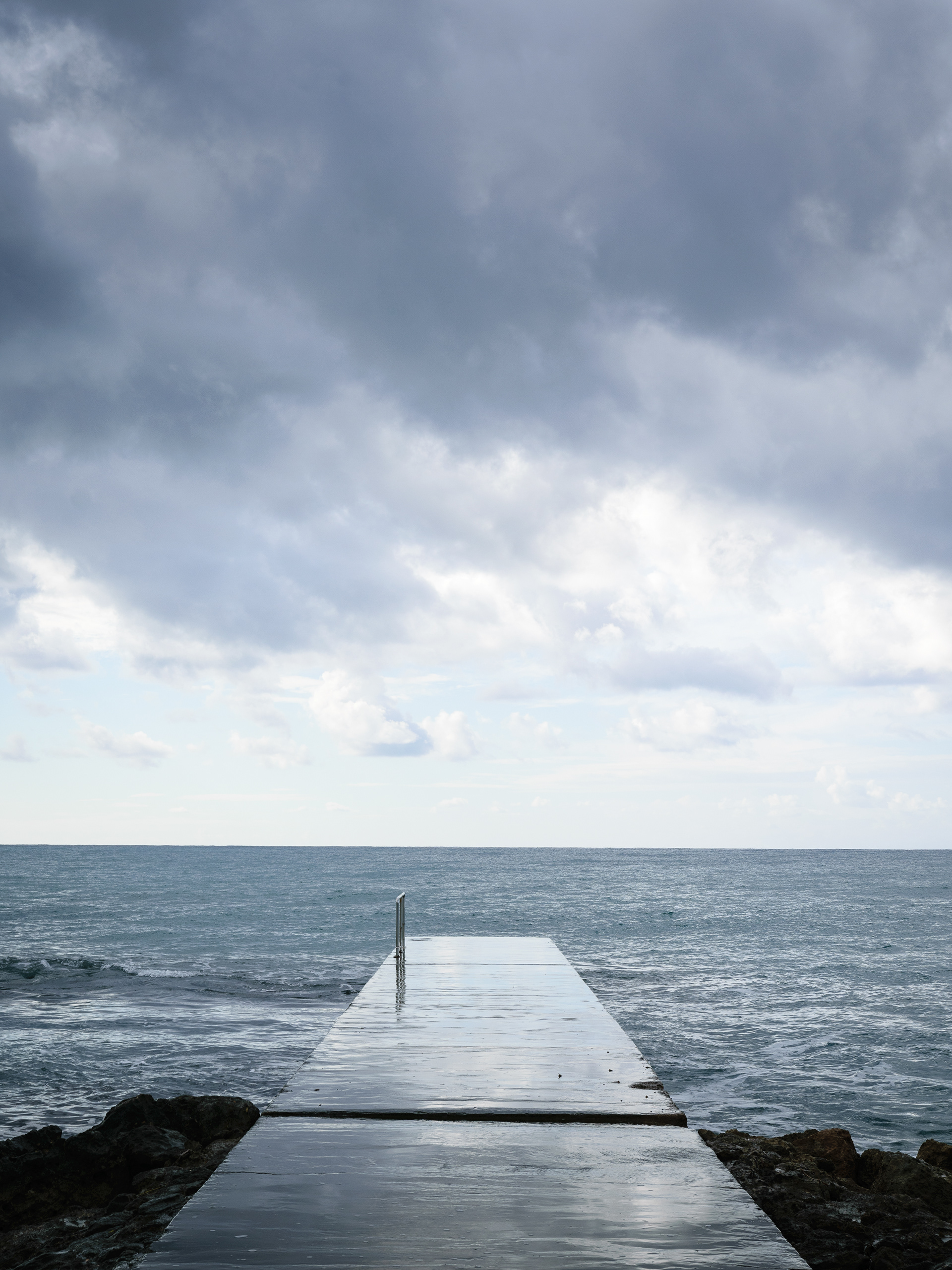 Pier in Paphos, Cyprus