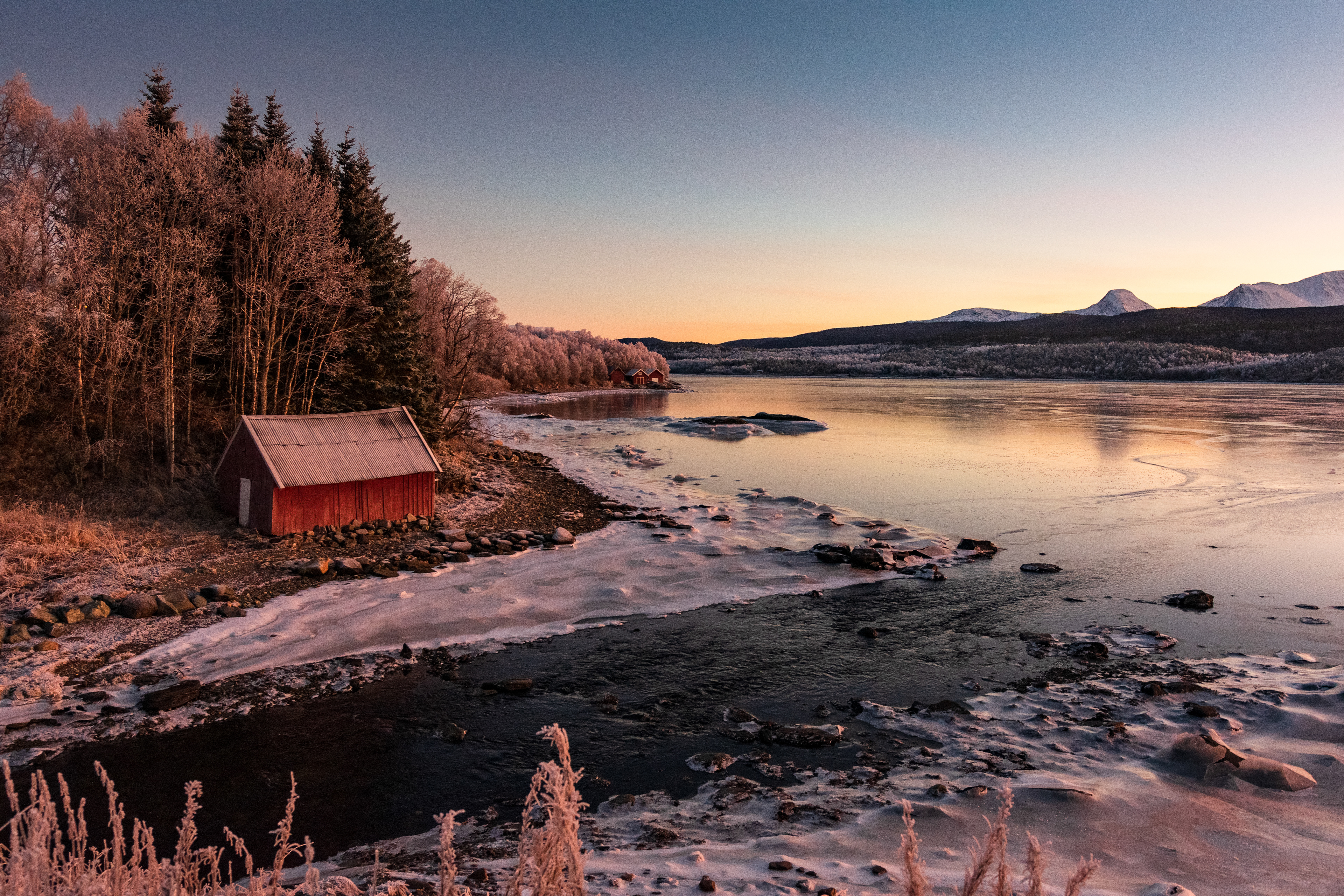 Malangen, Norway in Winter, November