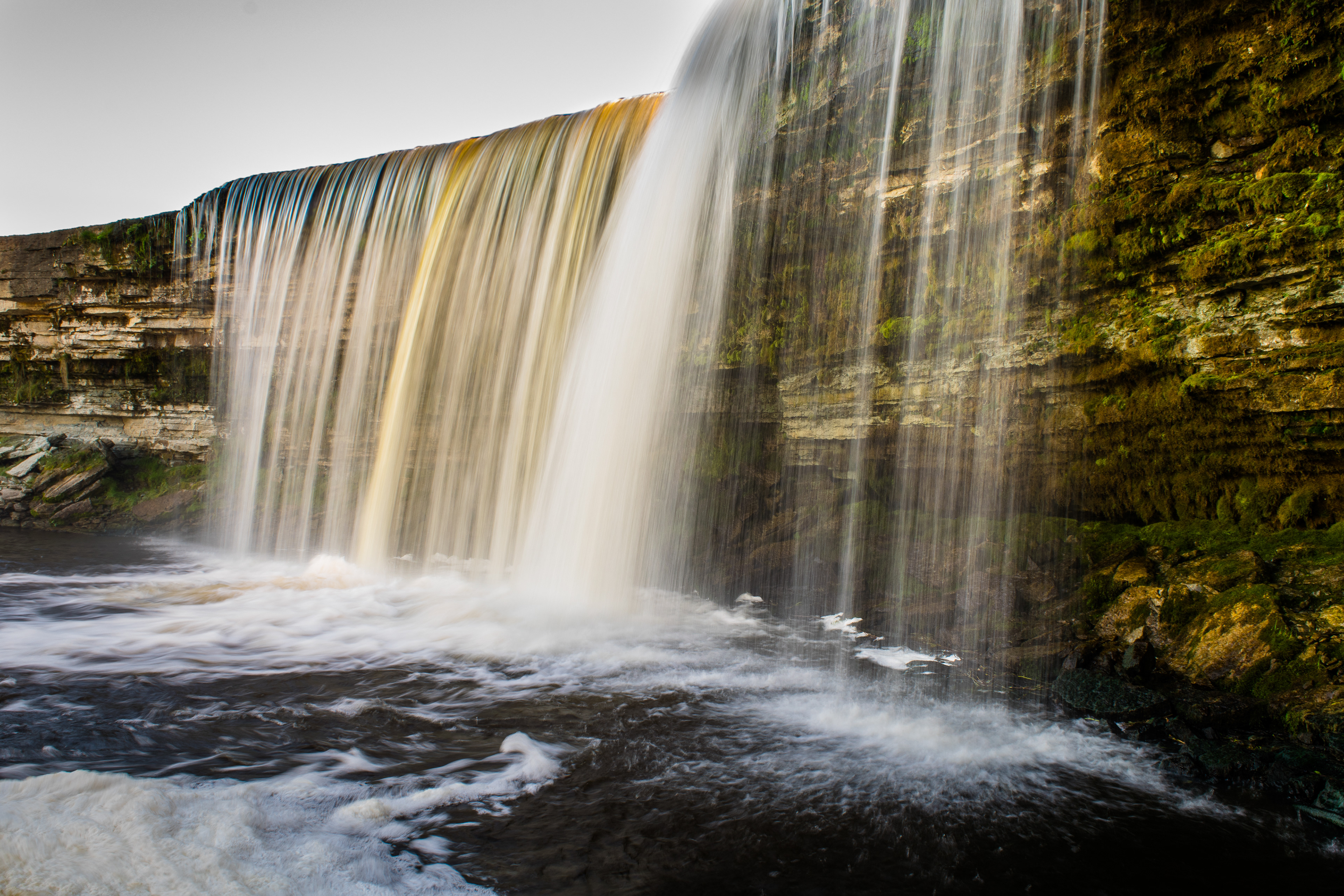 Jagala waterfall in Estonia