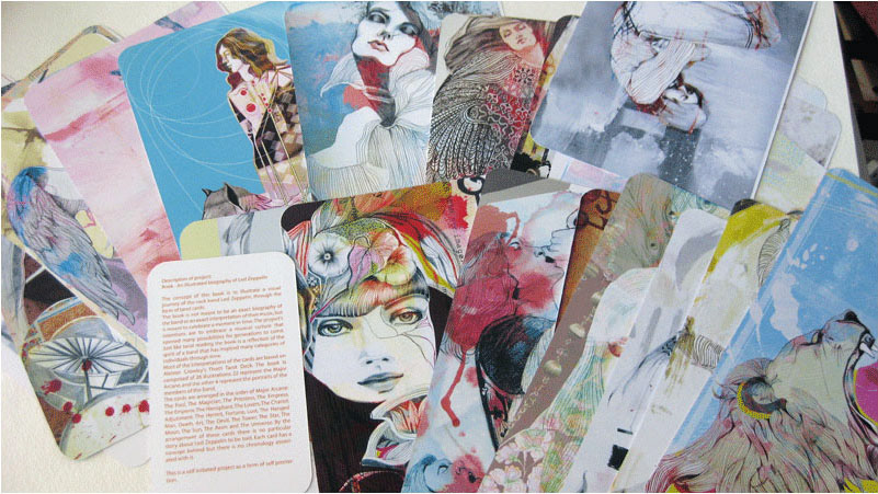Led Zeppelin Tarot Card Deck