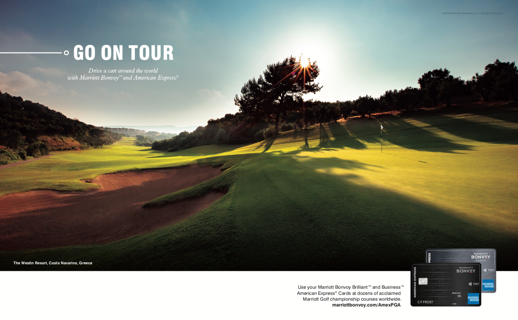 PGA Magazine Full-Page Spread Ad