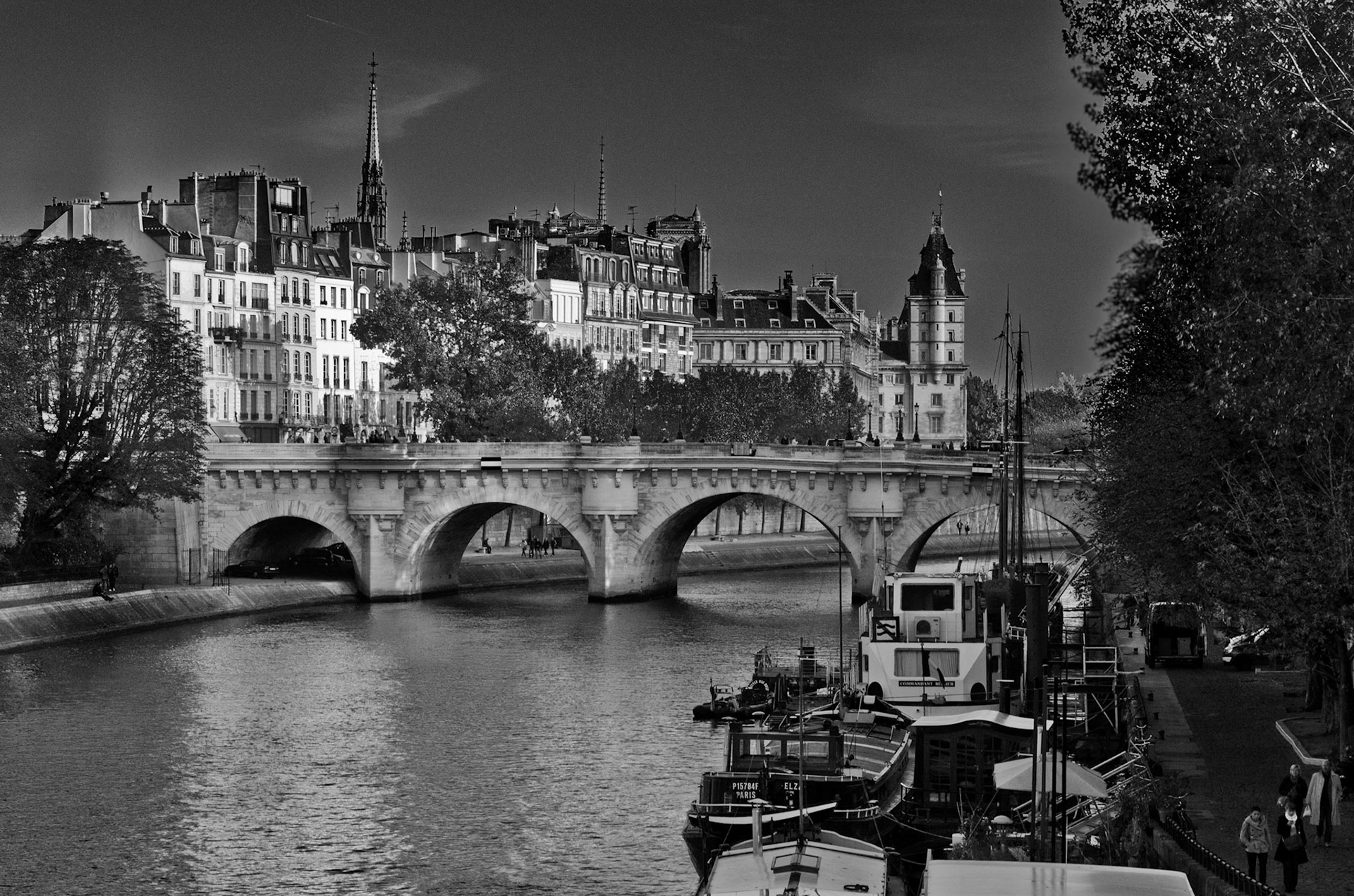 Paris 17h35 10/11 Pont Neuf