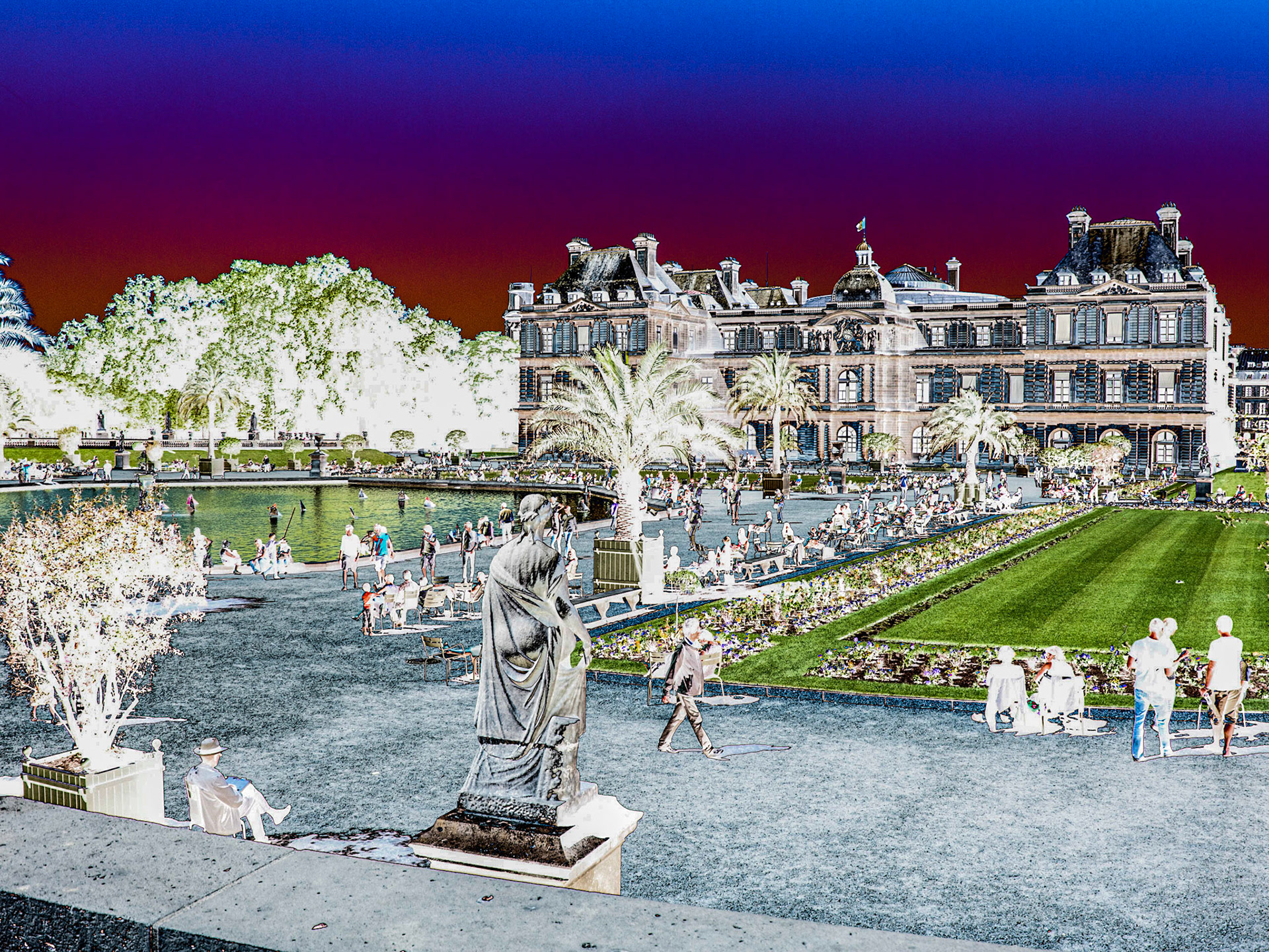 Paris 15h44 05/11 Jardin du Luxembourg