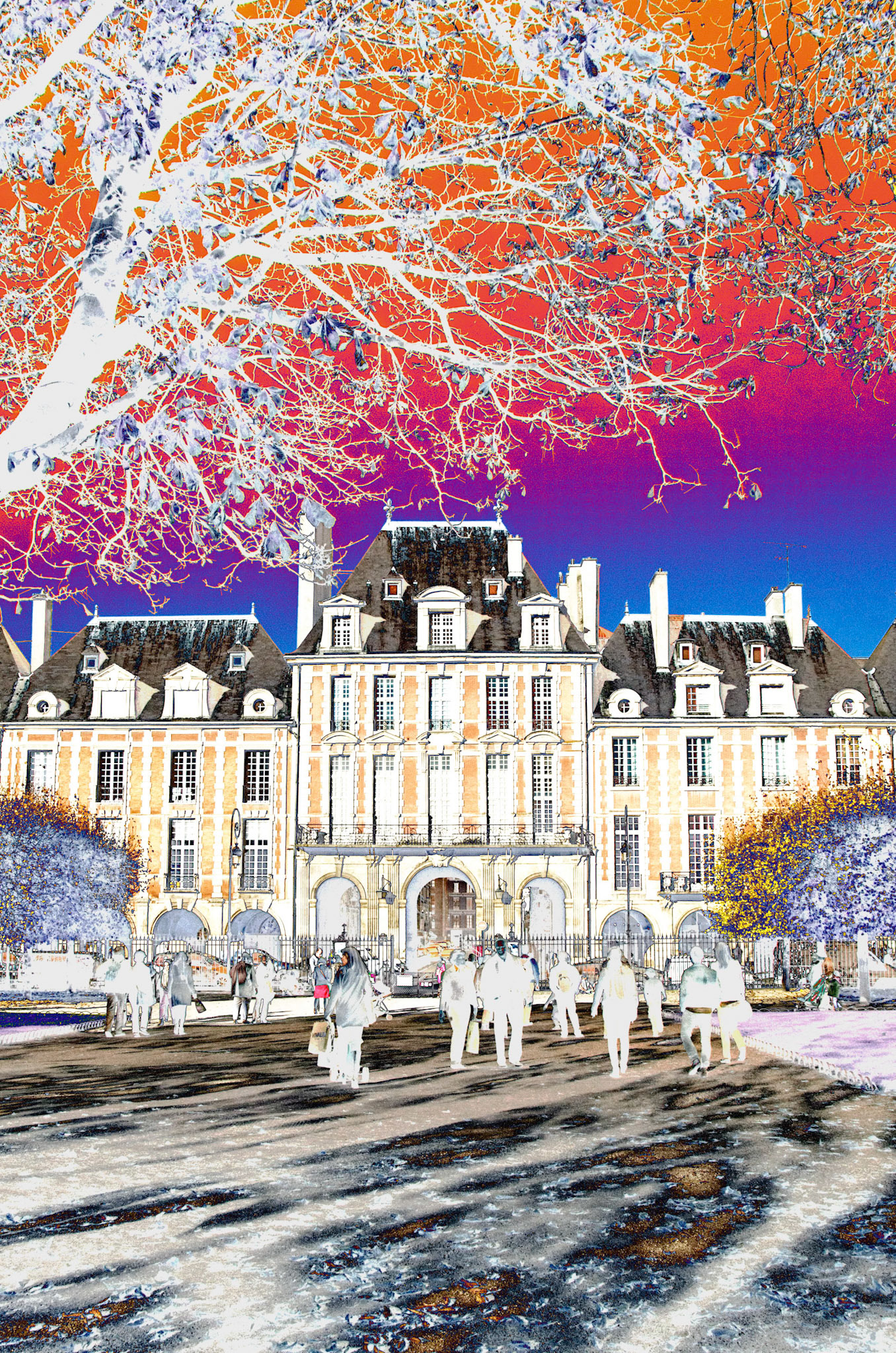 Paris15h24 10/11 Place des Voges