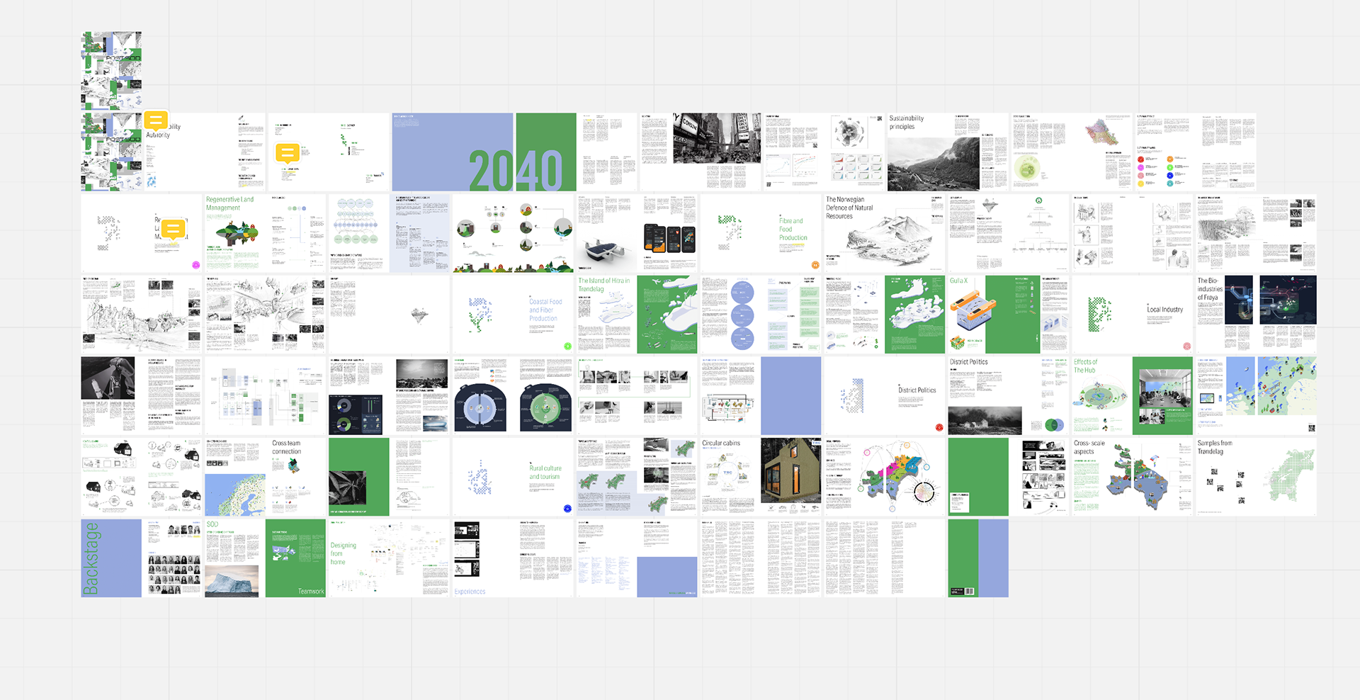 Holistic visual identity and storyline for the magazine.