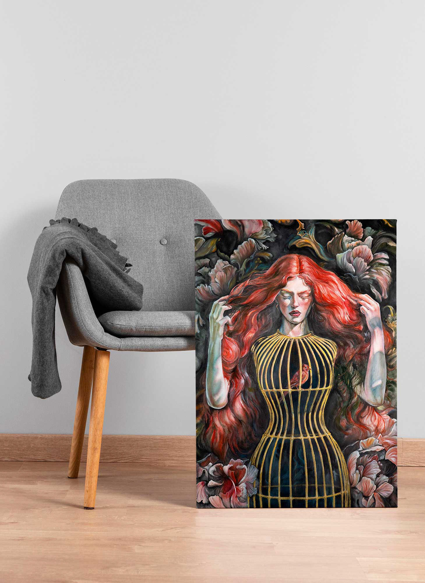 Print on canvas 60 x 80 cm