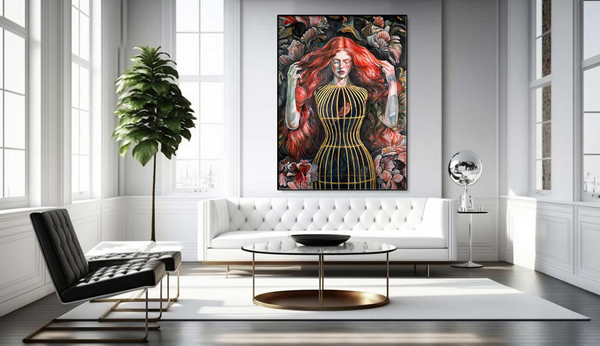 Print on wrapped canvas 150 x 200 cm