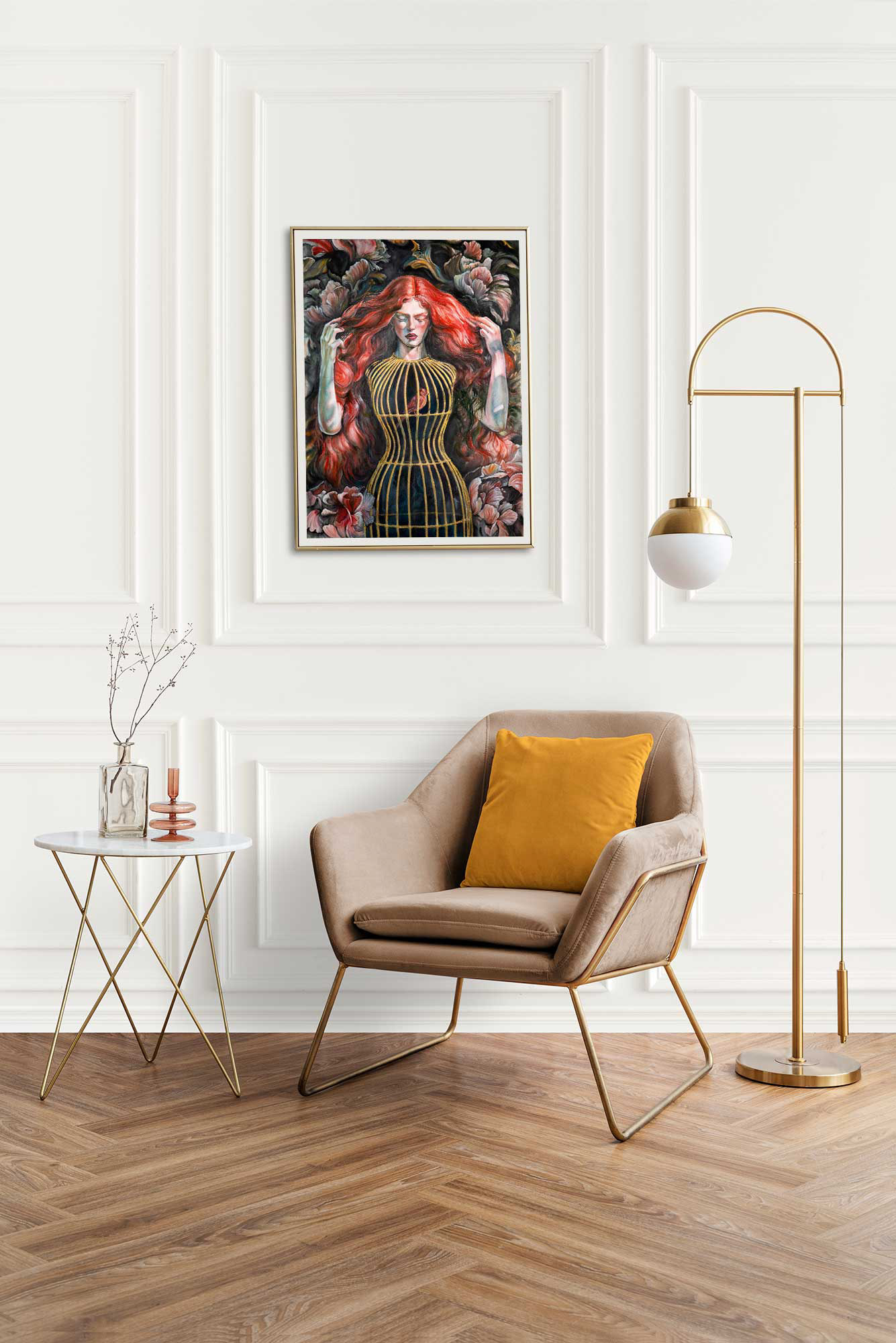 Print on paper 60 x 80 cm