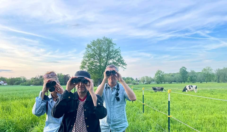 all about BIRDS = Sabine Vogel, Alex Nowitz & Meinrad Kneer (Paretzer Field Music 2024) © Susanne Fröhlich