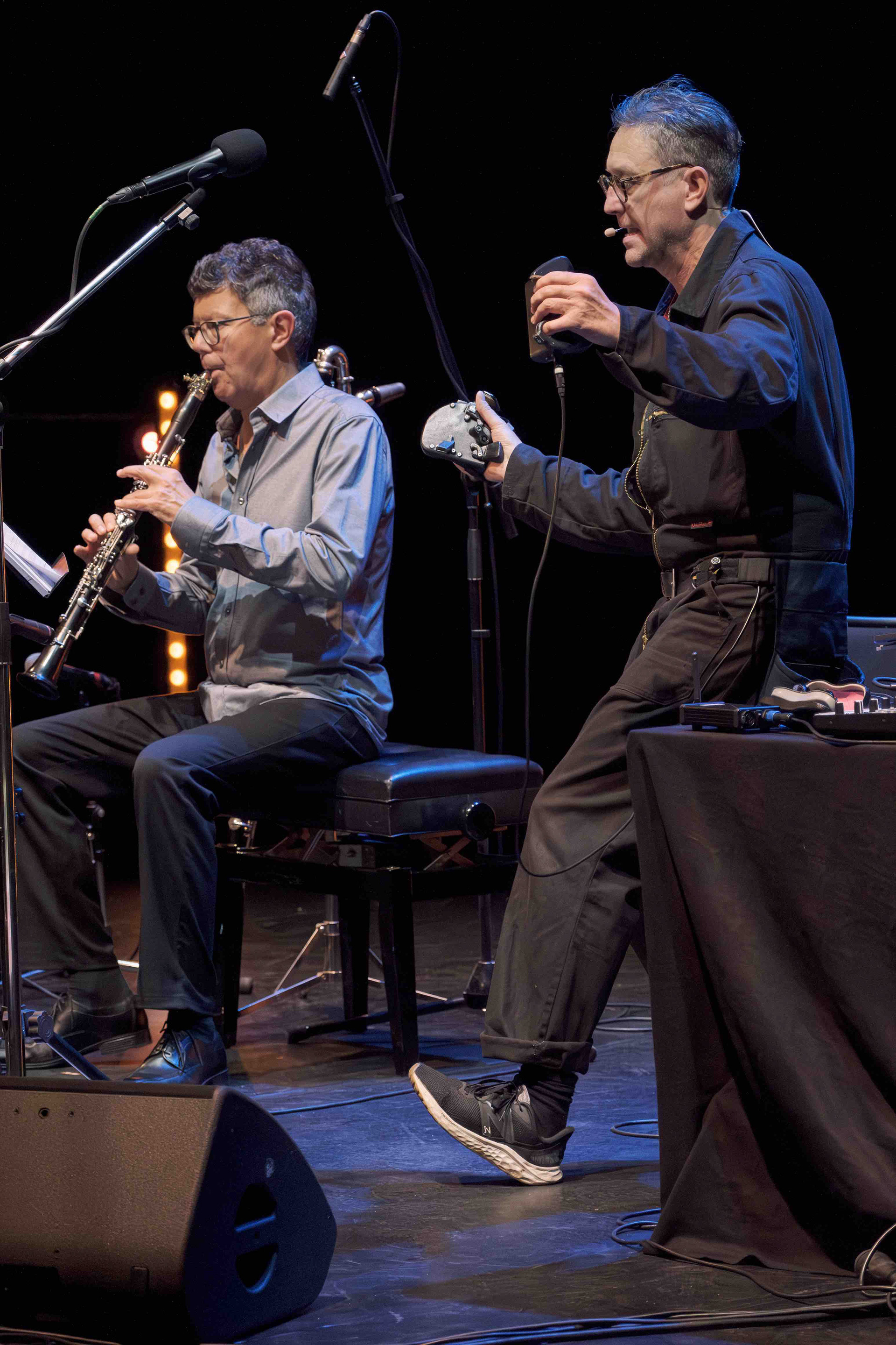 Matthias Badczong, Alex Nowitz © Sebastian Rausch