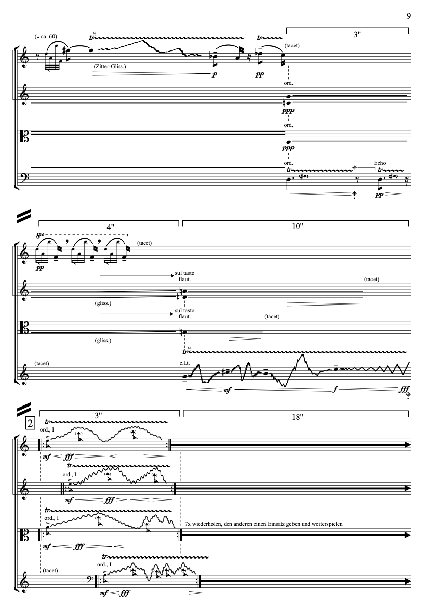 Alex Nowitz: UNRUHE IST (1999/2026), Satz II-pict