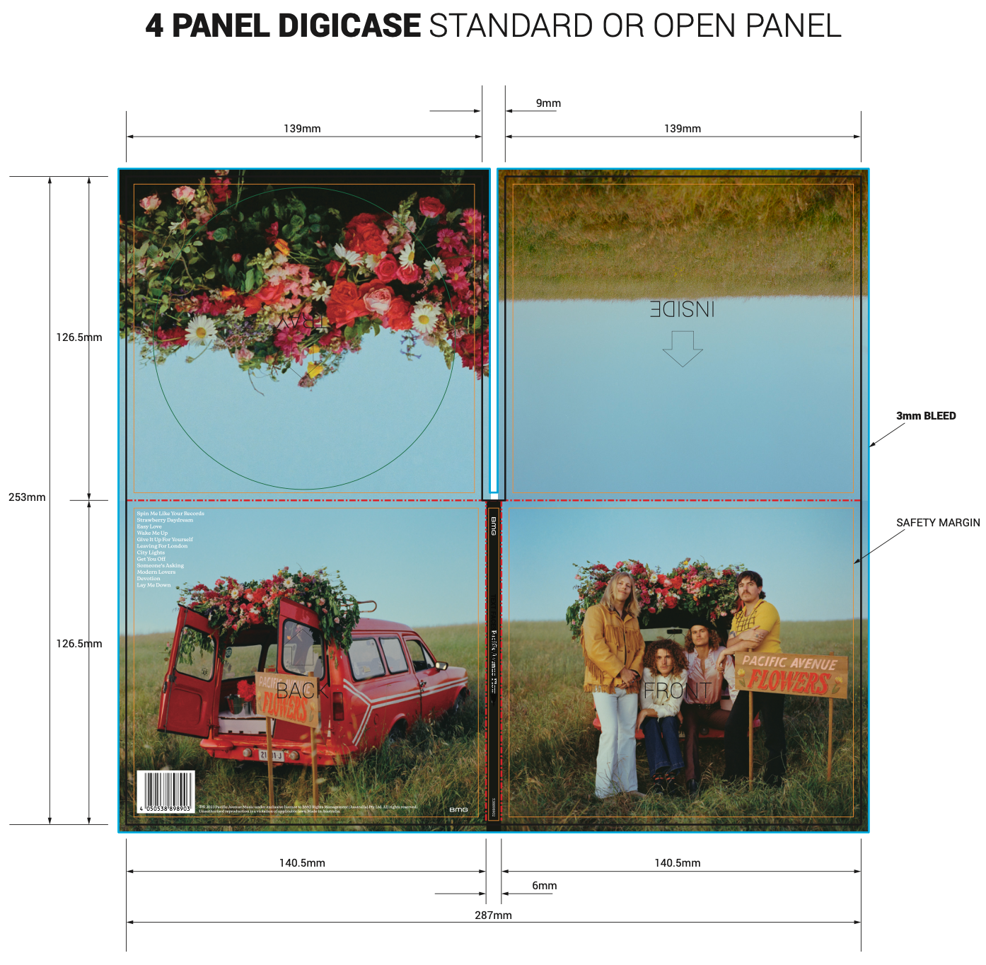CD - Digicase Template