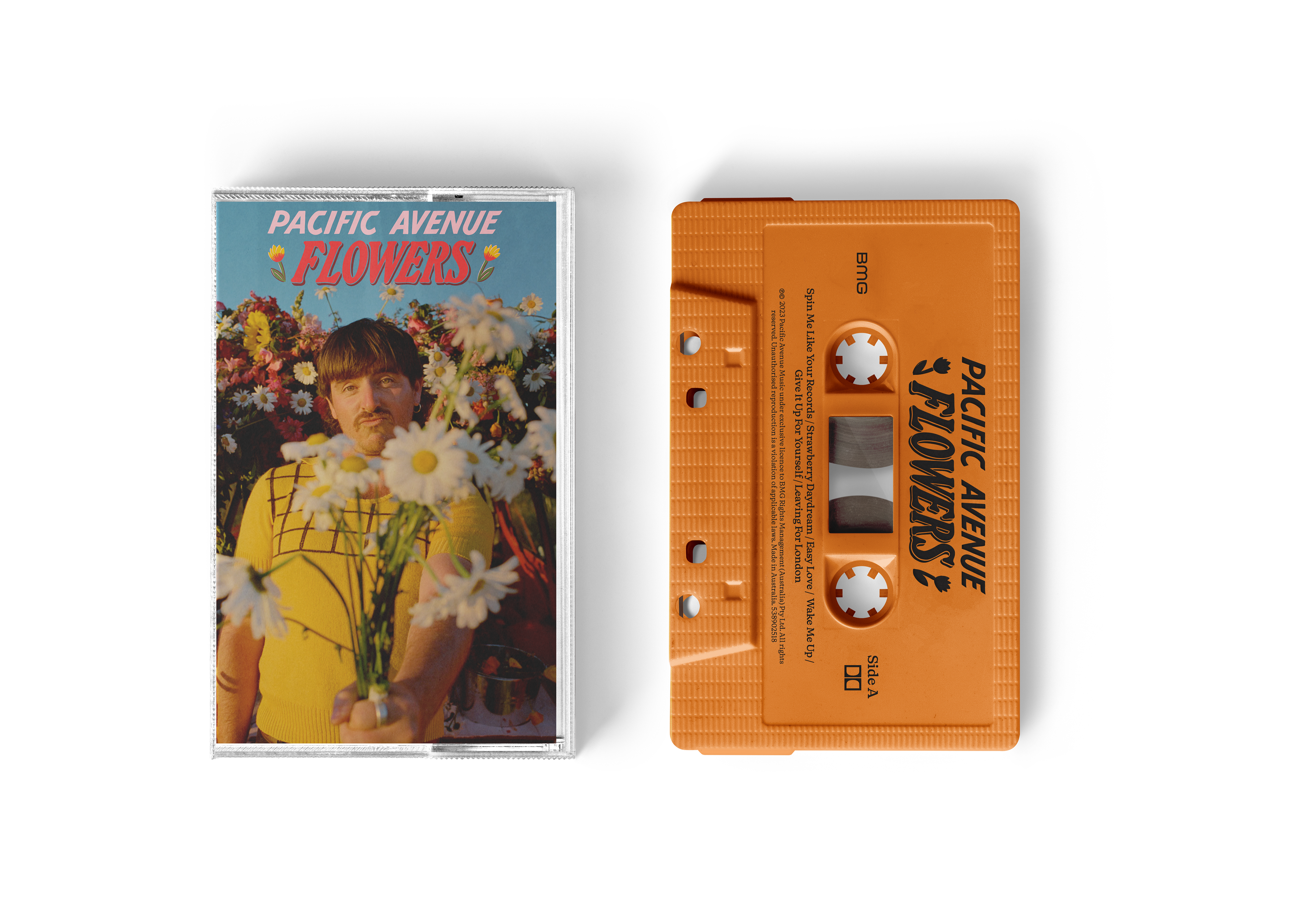 Collectable Orange Cassette - Dom