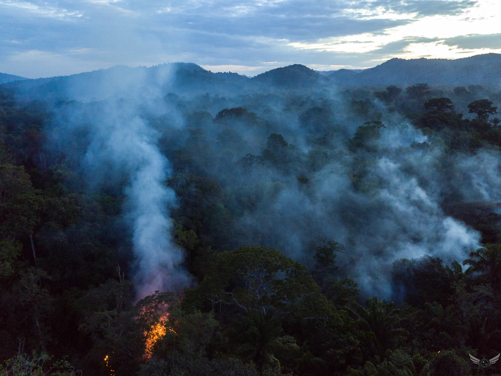 Amazonas burning