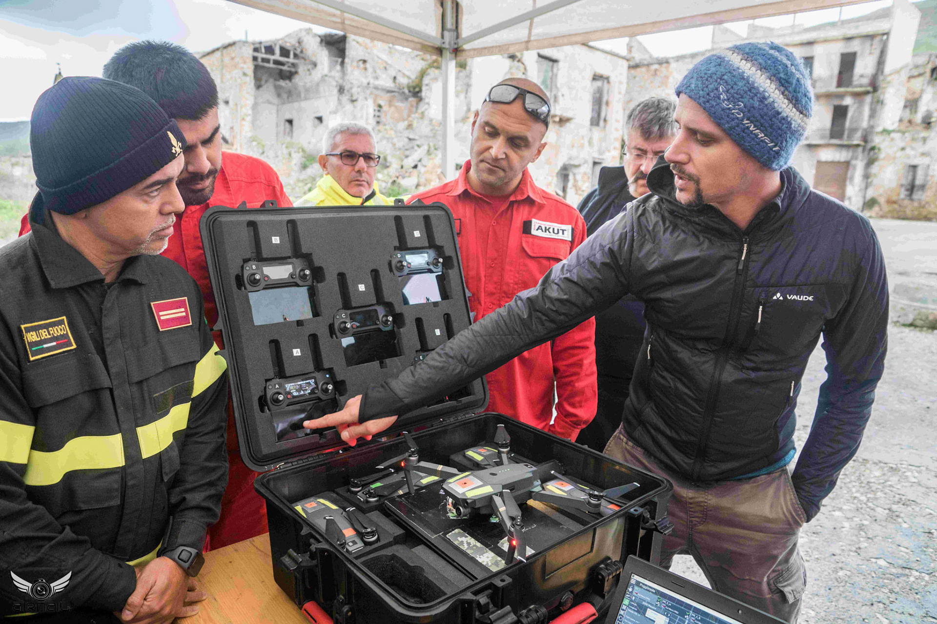 SAR - SWARM fieldtest ITALY