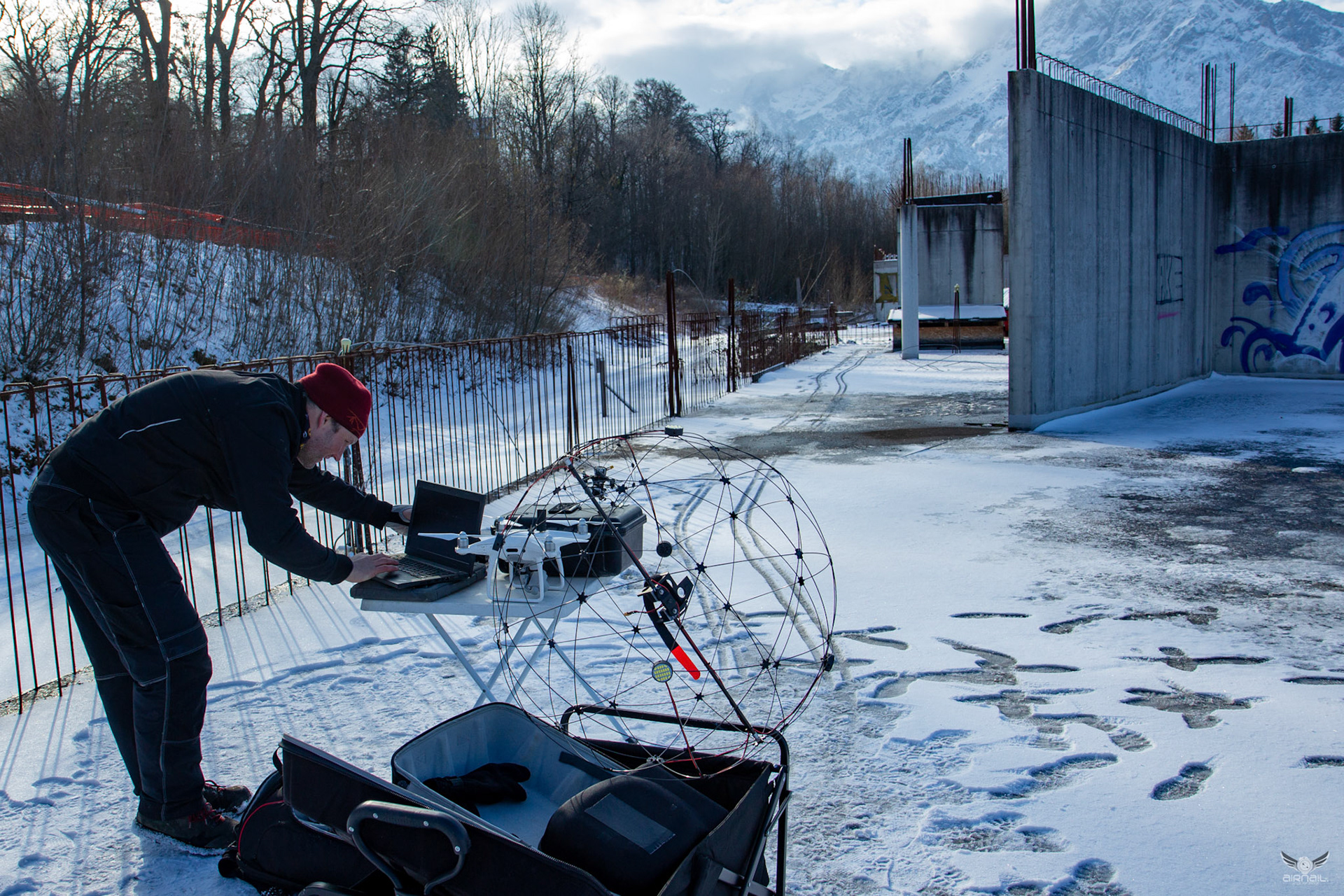 Fieldtesting UAV systems GeoResearch