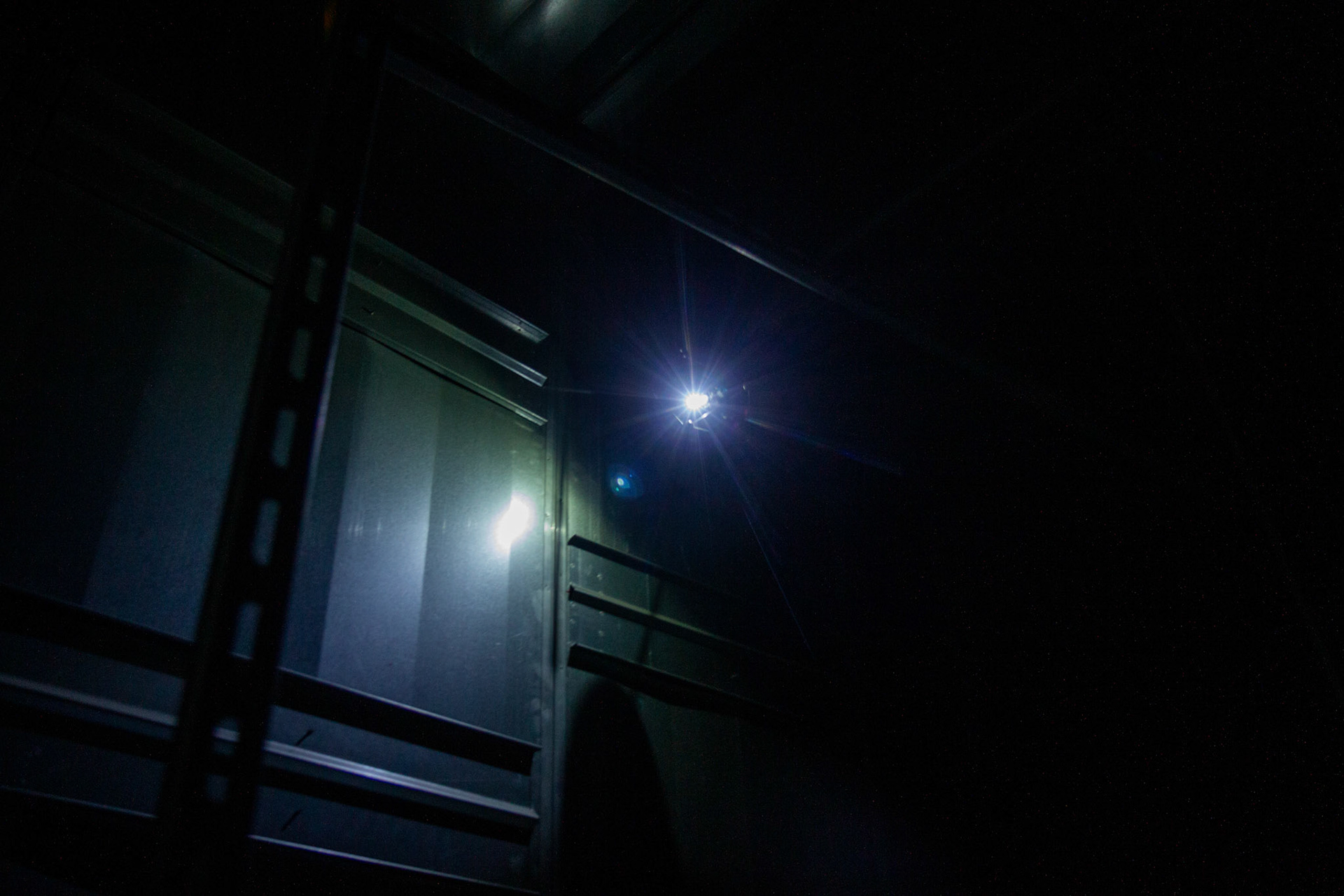 Perplexagon in the dark