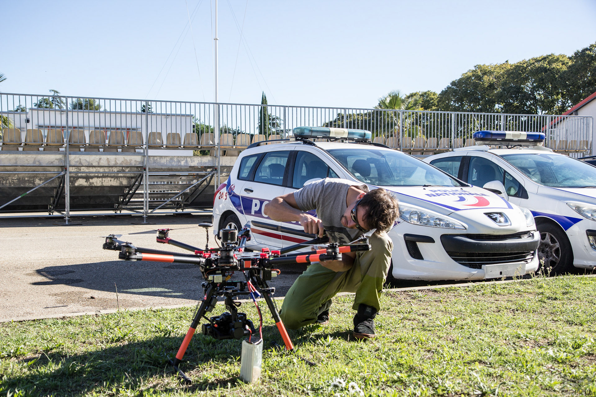 France Police Dronetraining