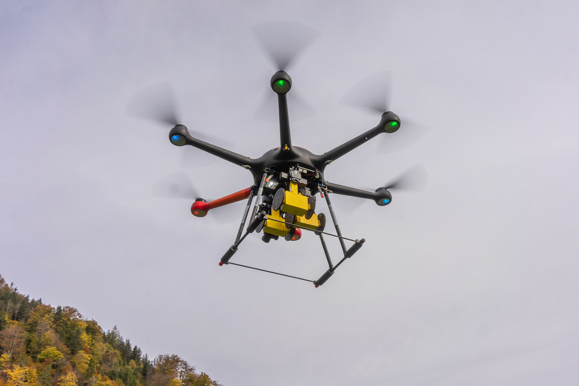 EU project CURSOR ISCC Transport Drone tests