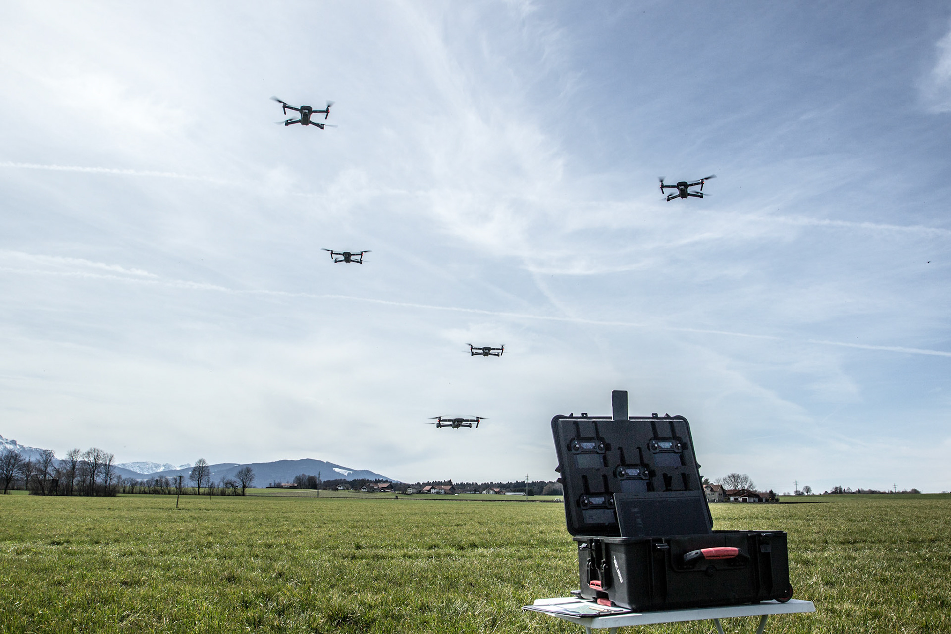 P-SWARM in action