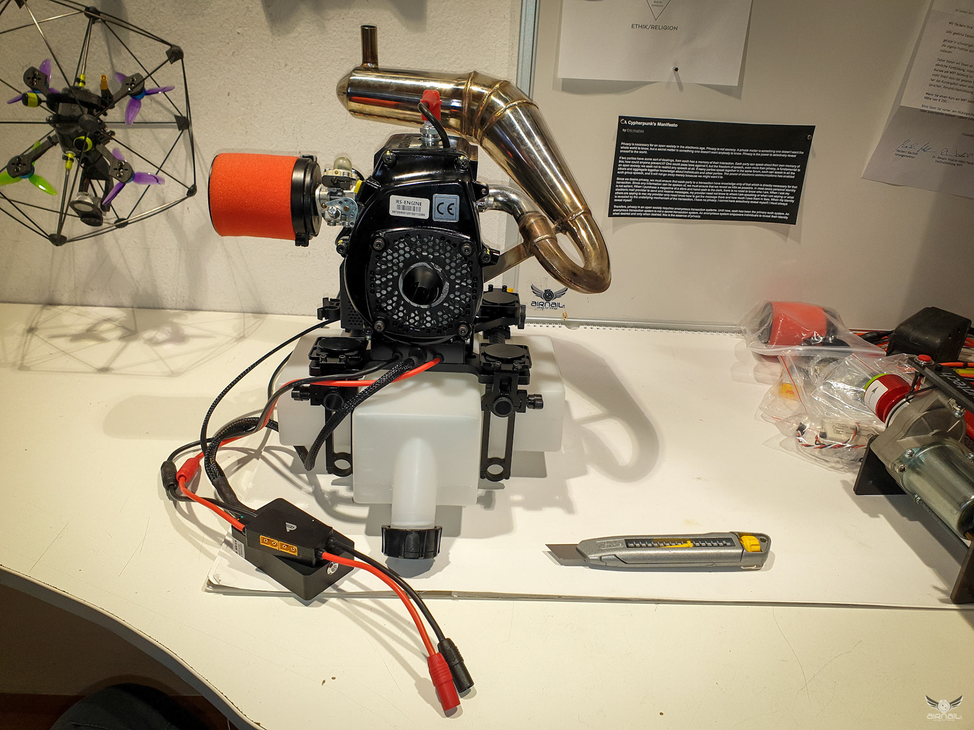 Hybrid Drone Generator ISCC