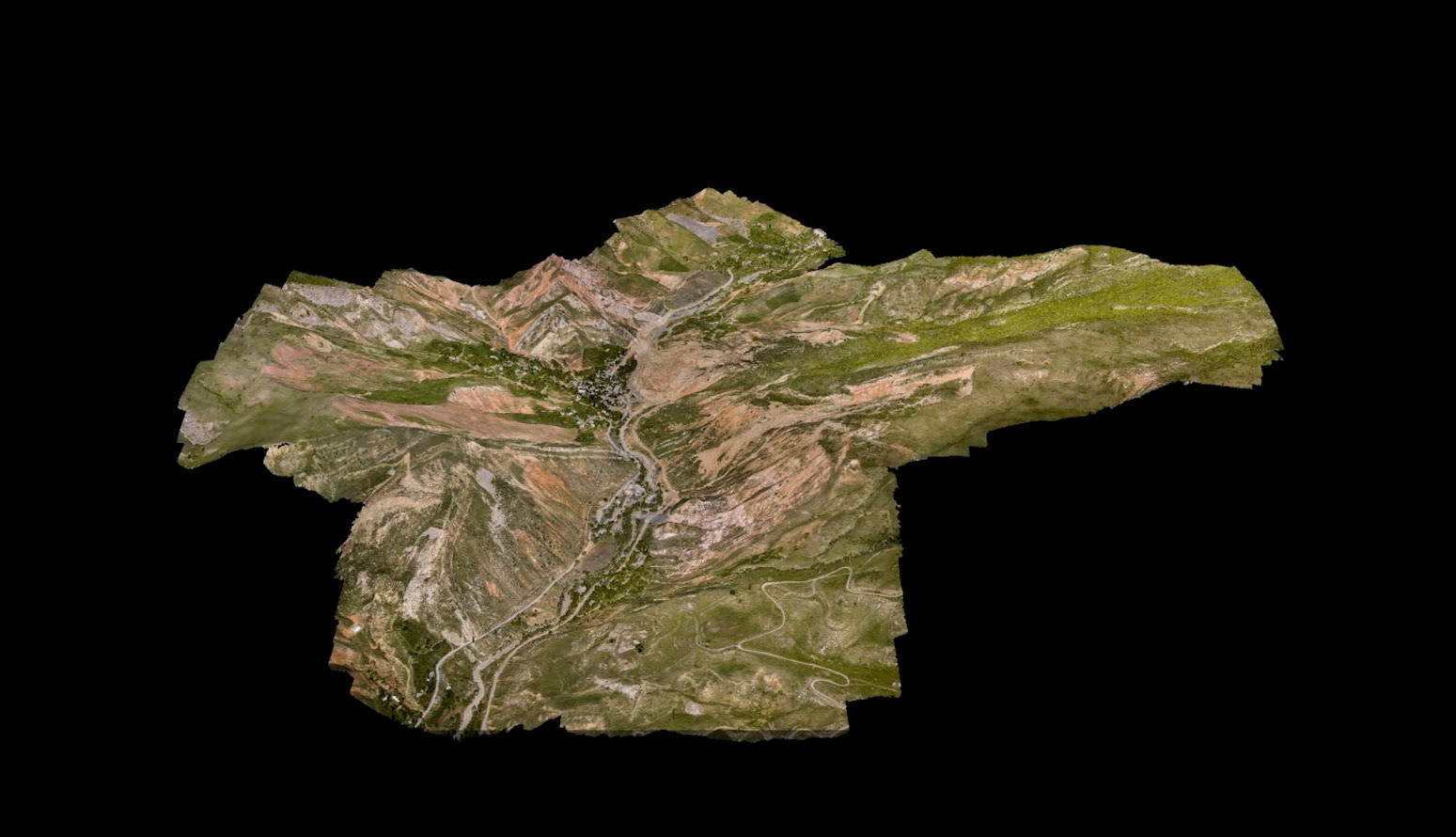 GeoResearch - 12km² mapping