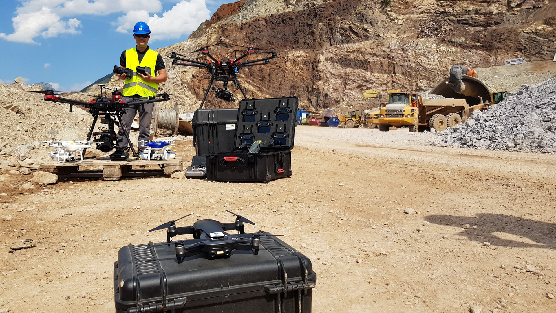 Erzberg Drone tests