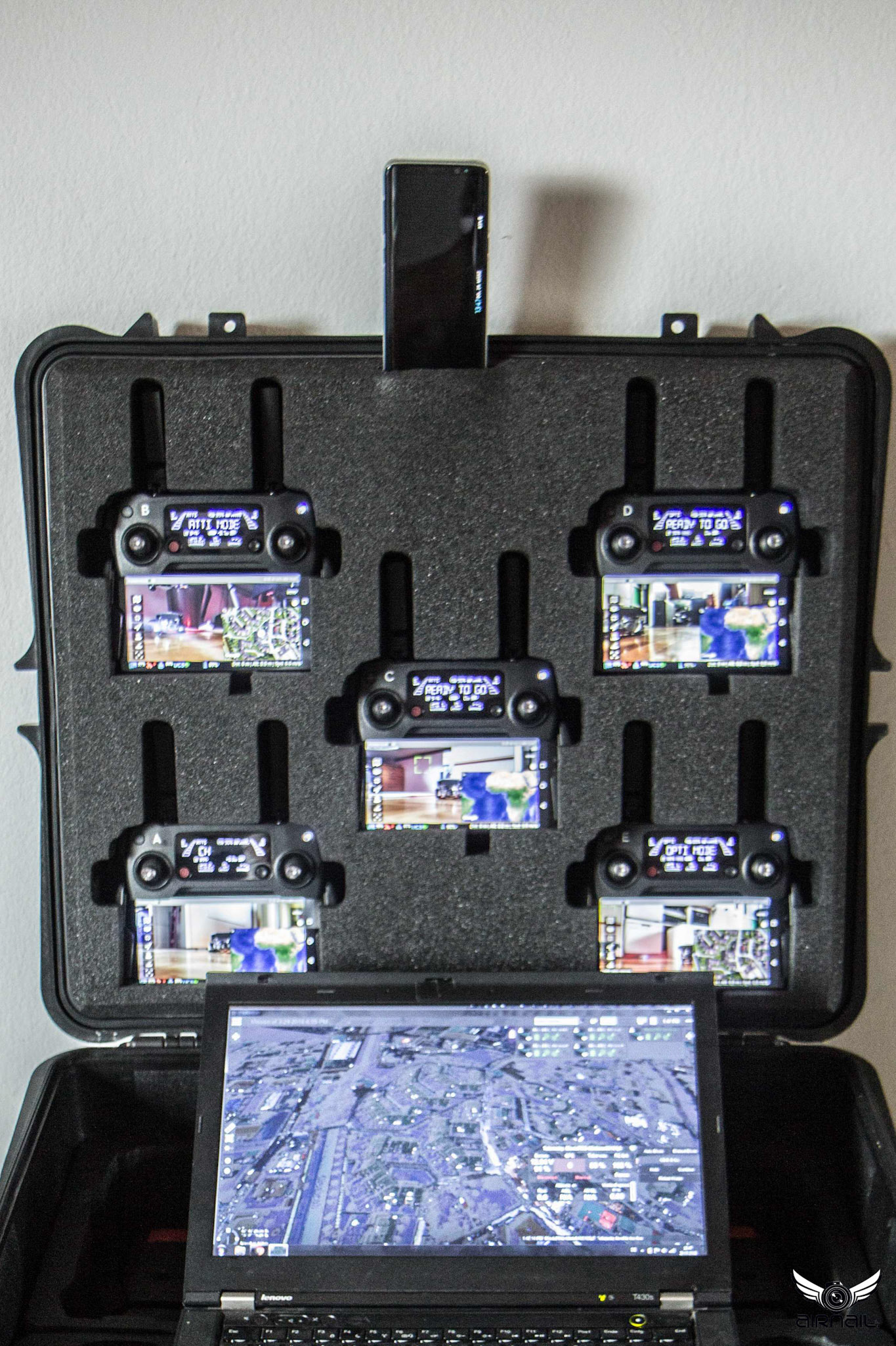 AIRNAIL - P-SWARM case