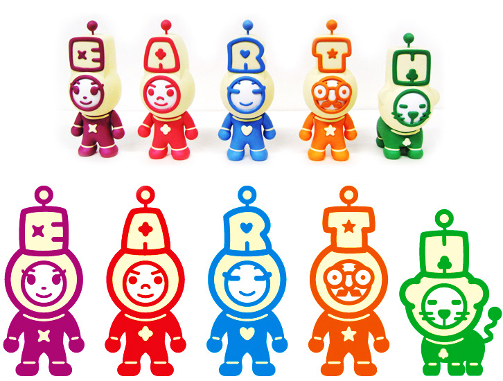 日鉱日赤グループ キャラクターデザイン