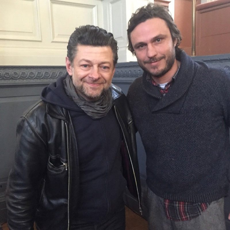 Andy Serkis at Bodleian Library. More than an extraordinary actor.