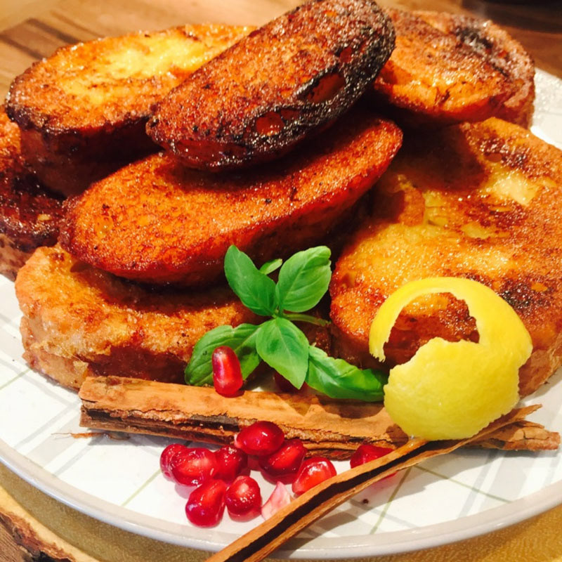 Easter spanish torrijas