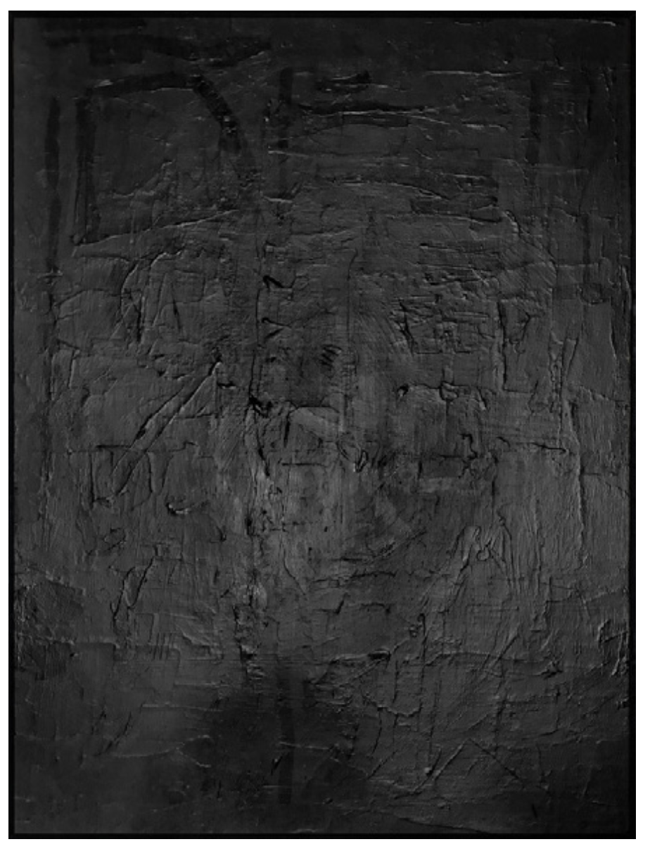 CODE TO HIMSELF MARCII MAGSON CHARCOAL & ACRYLIC ON CANVAS ARTIST ORIGINAL