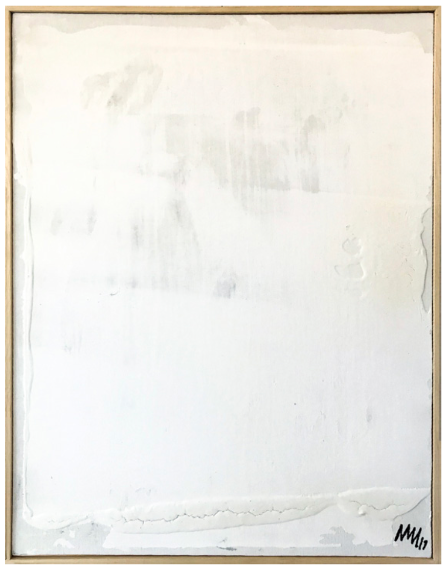 PALLID: RAY OF WINTER SUN MARCII MAGSON FABRIC & ACRYLIC ON CANVAS ARTIST ORIGINAL