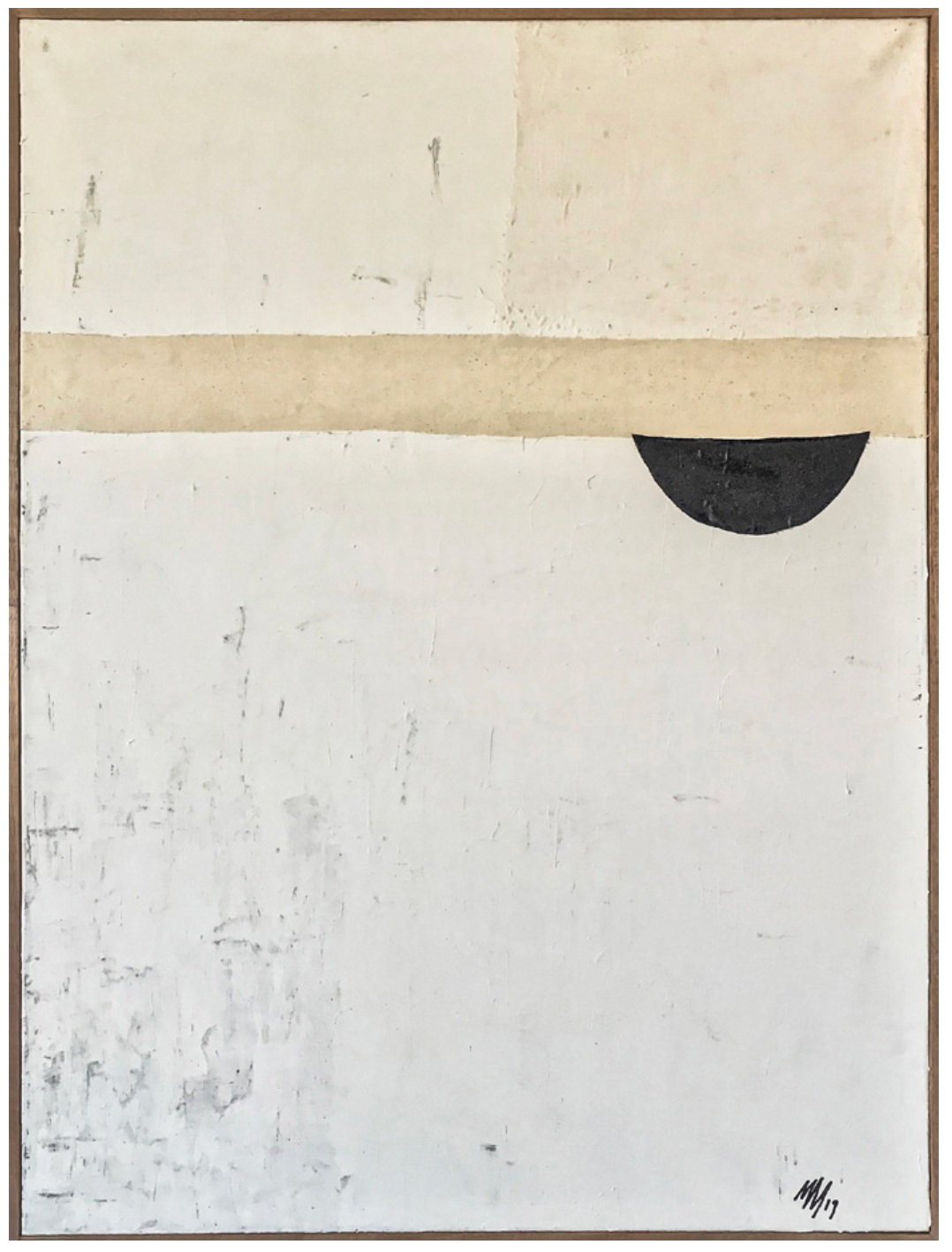 A FLEETING GLANCE MARCII MAGSON FABRIC & ACRYLIC ON CANVAS ARTIST ORIGINAL