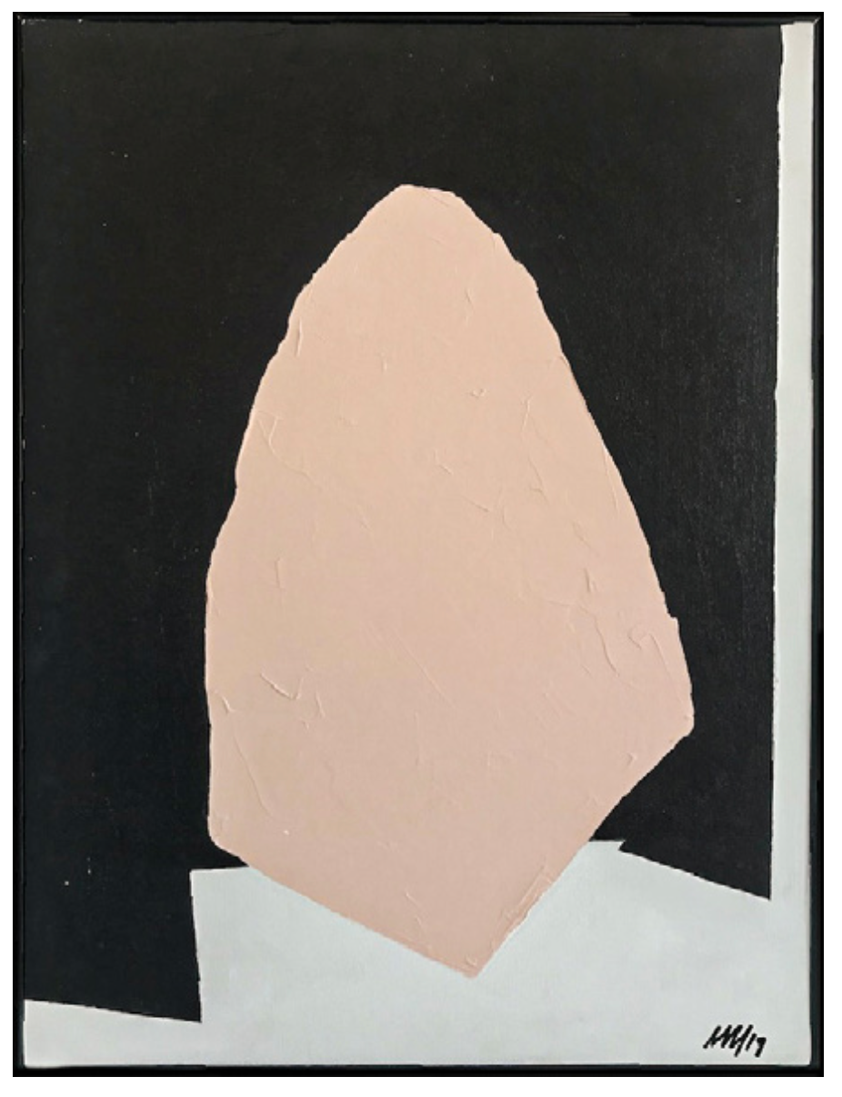 I SCREAM MARCII MAGSON CHARCOAL & ACRYLIC ON CANVAS ARTIST ORIGINAL