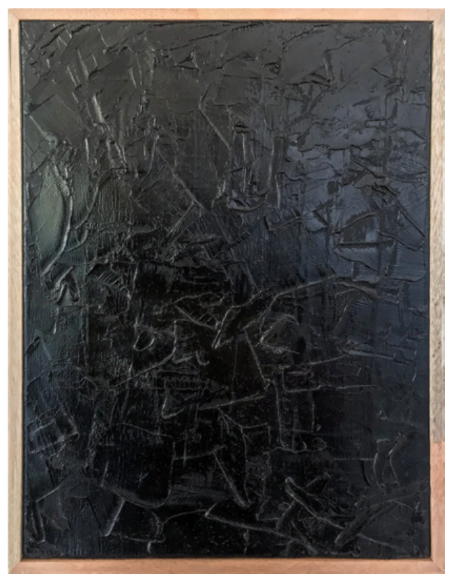 BLACK SQUARE 2 MARCII MAGSON ACRYLIC ON CANVAS ARTIST ORIGINAL