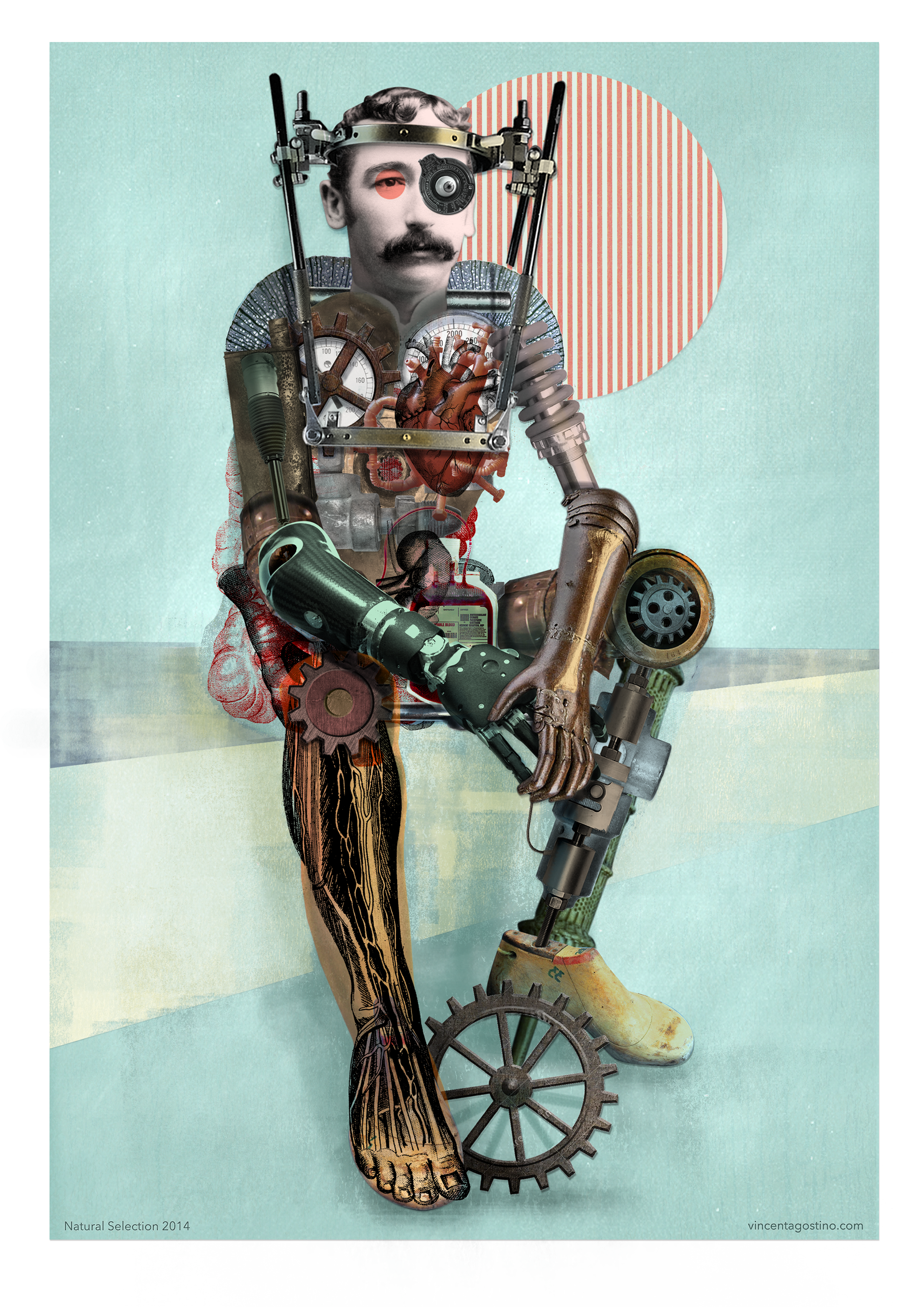 Future man Digital Collage