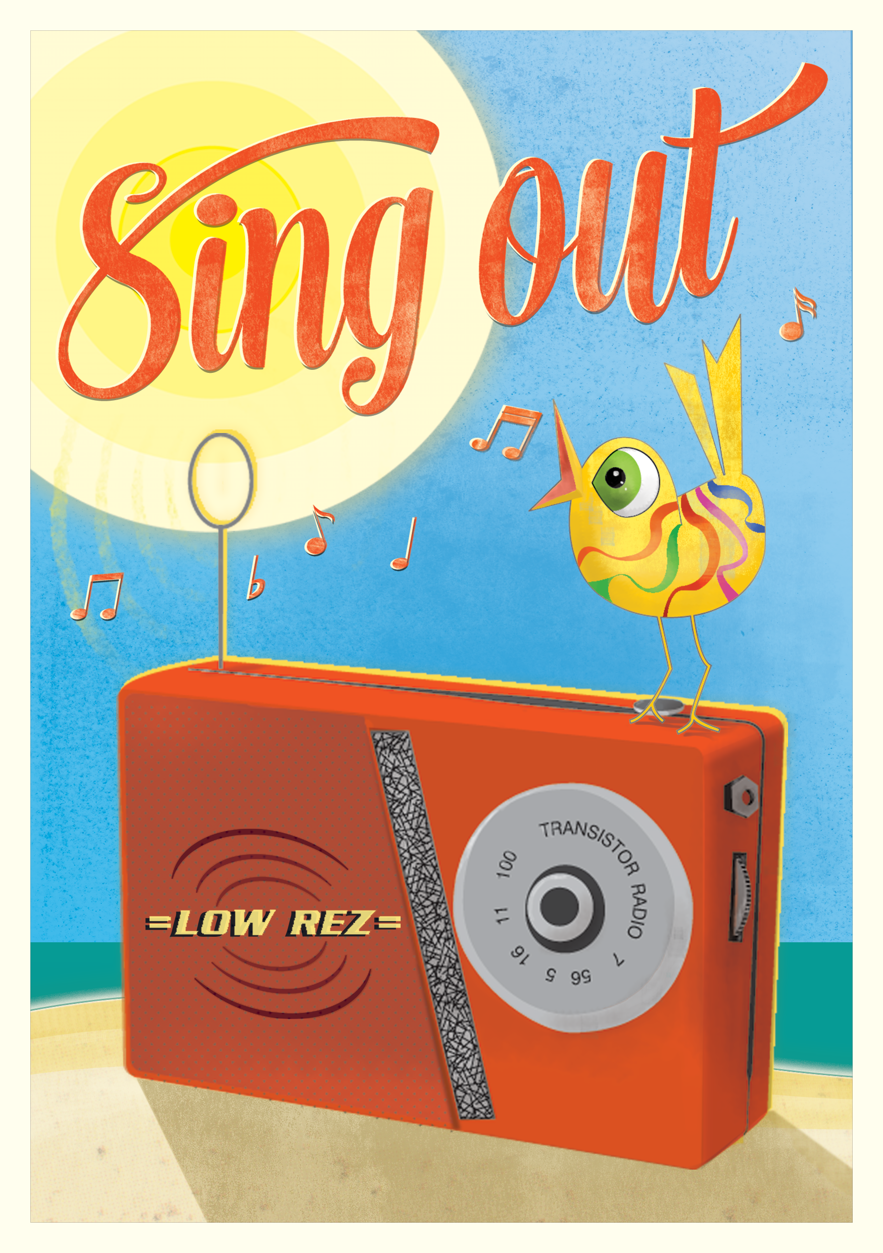 Promotional Flyer, Low Res Choir