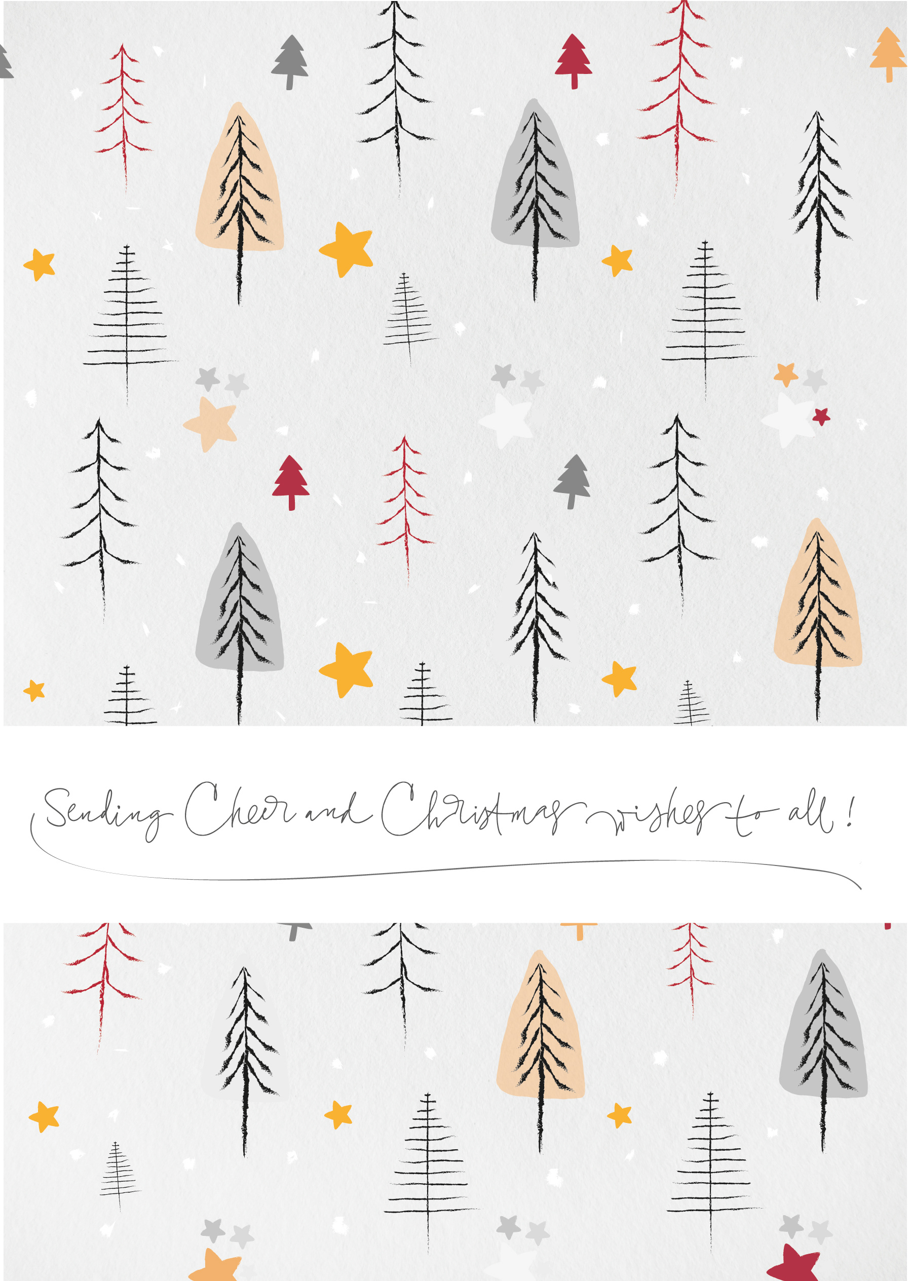 Corporate Christmas card design