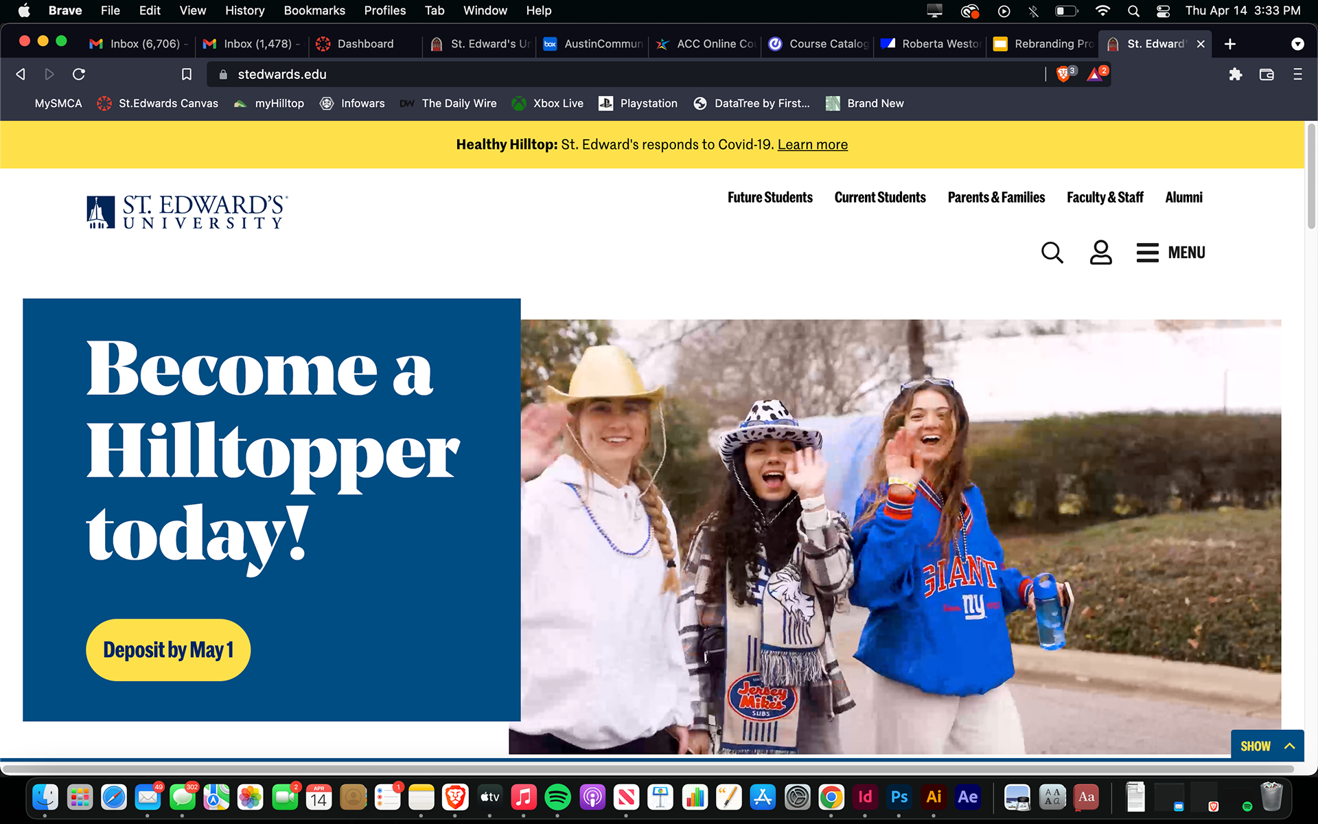 Existing SEU Branding