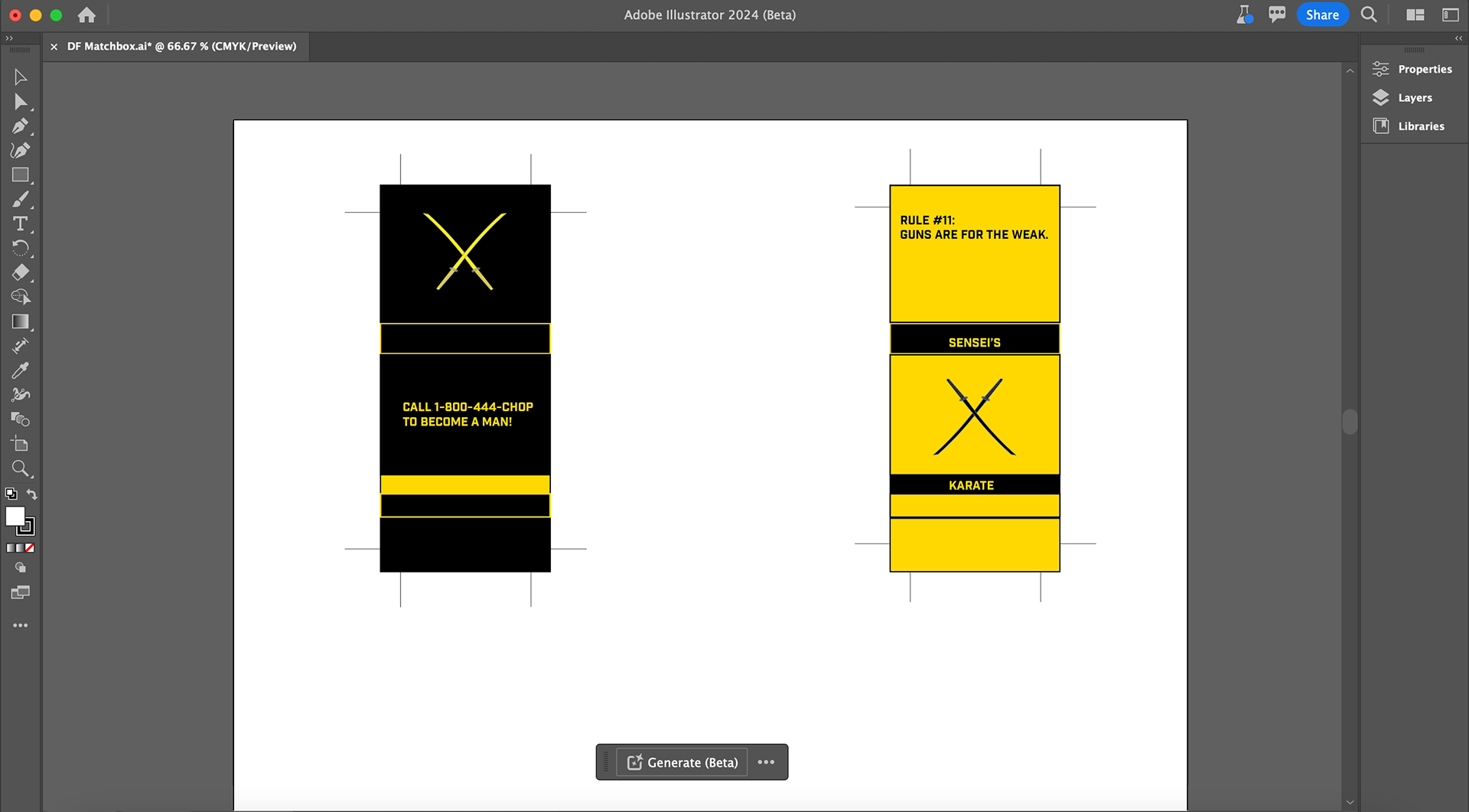 Working in Illustrator