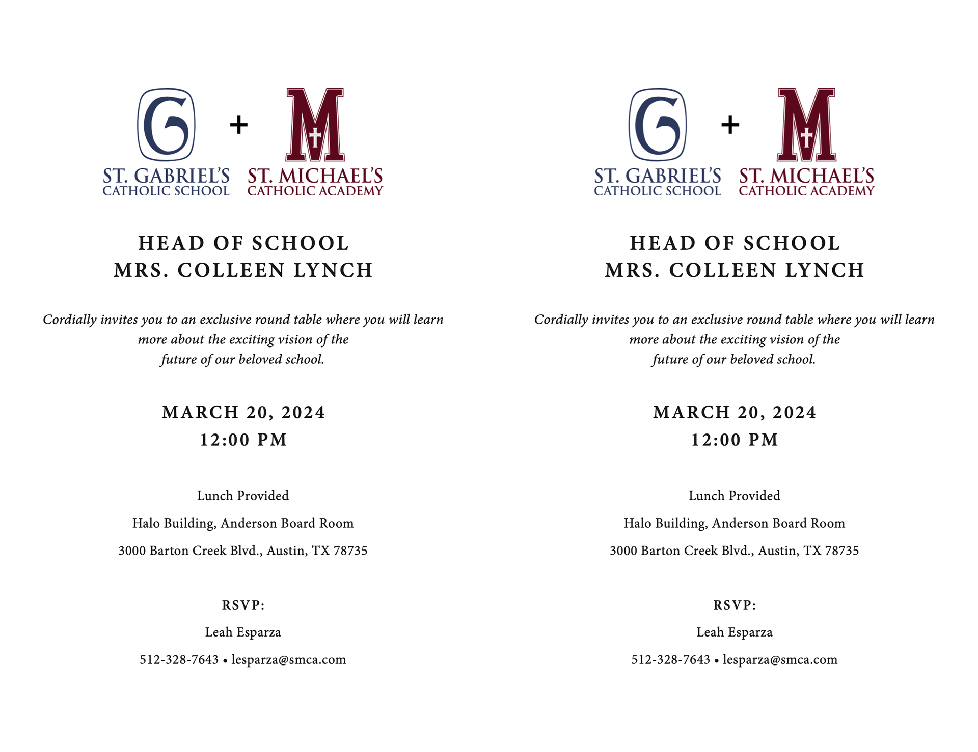 Invitation for Print