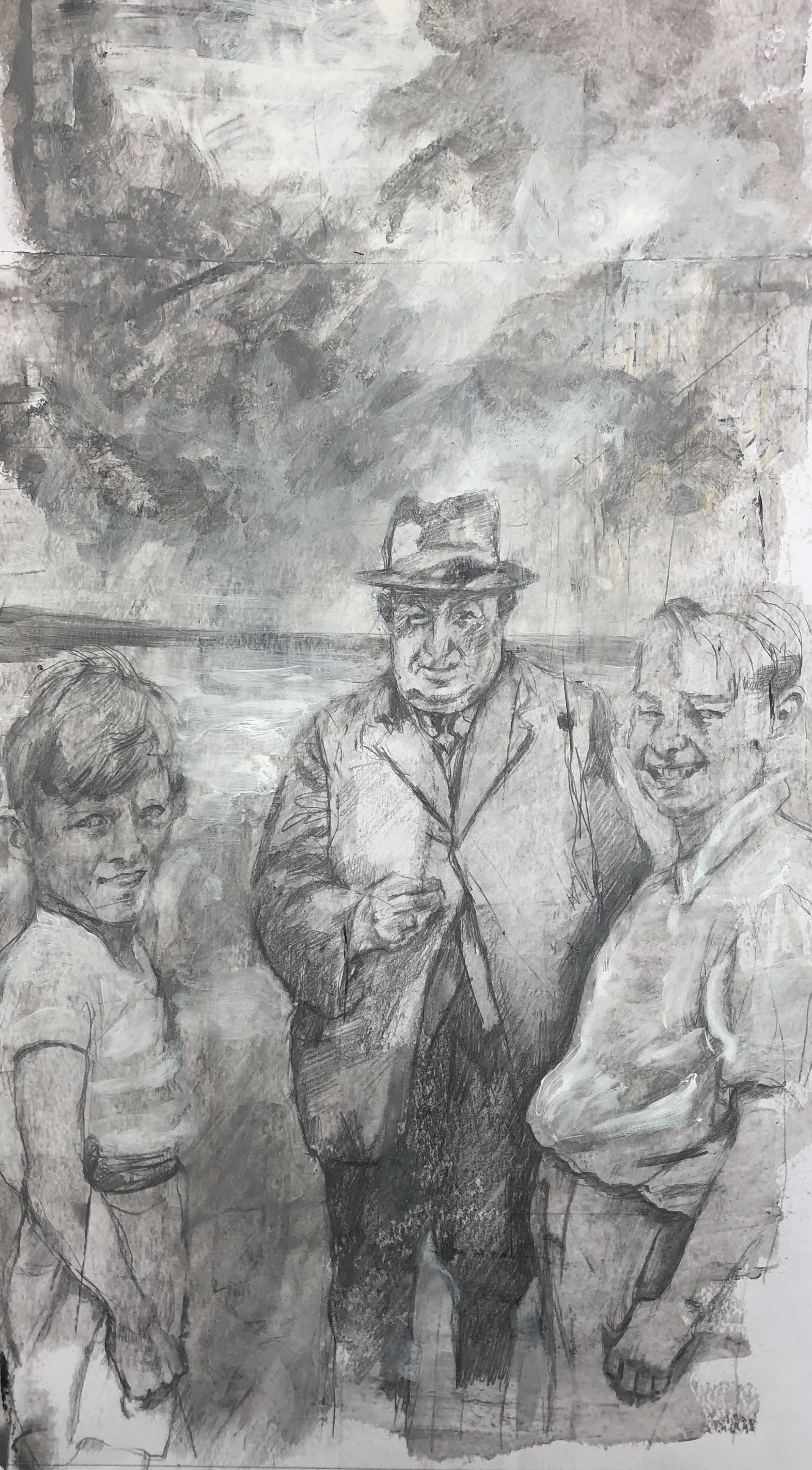 Pencil drawing by Emma Knowles Manchester Portrait Painter