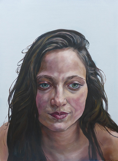 Portrait of Phoebe by Portrait Artist Emma Knowles